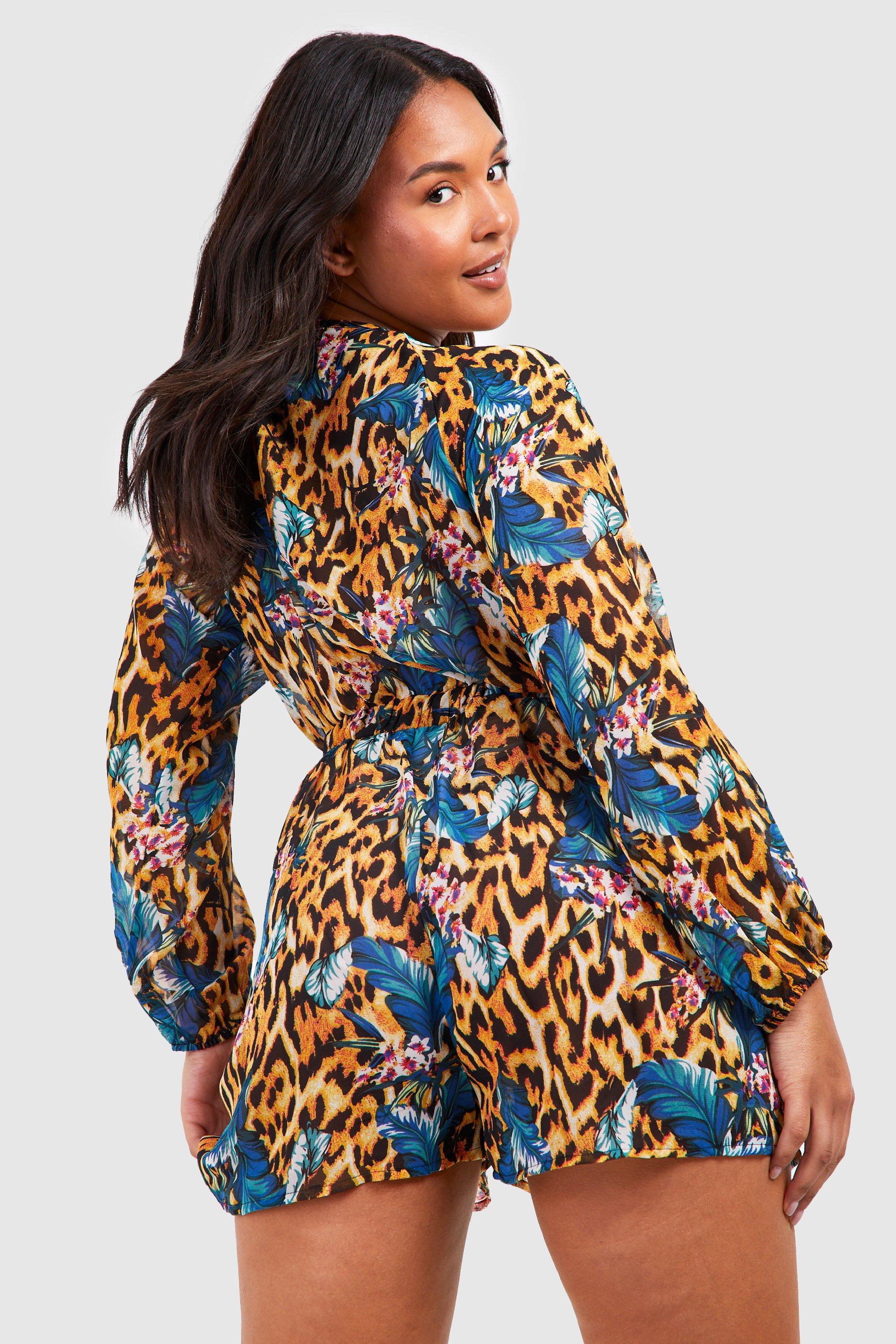 Animal playsuit store