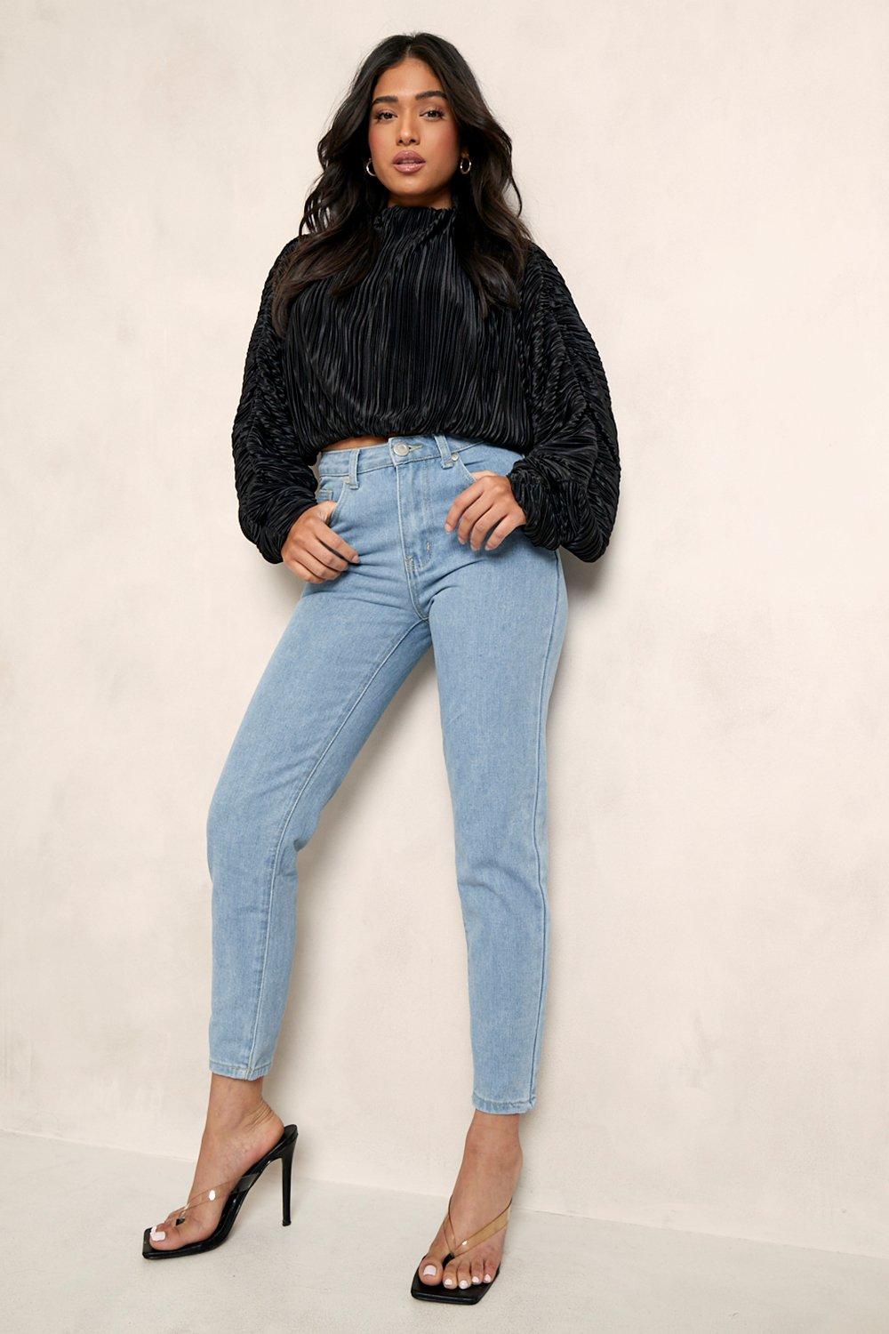 straight cut jeans petite