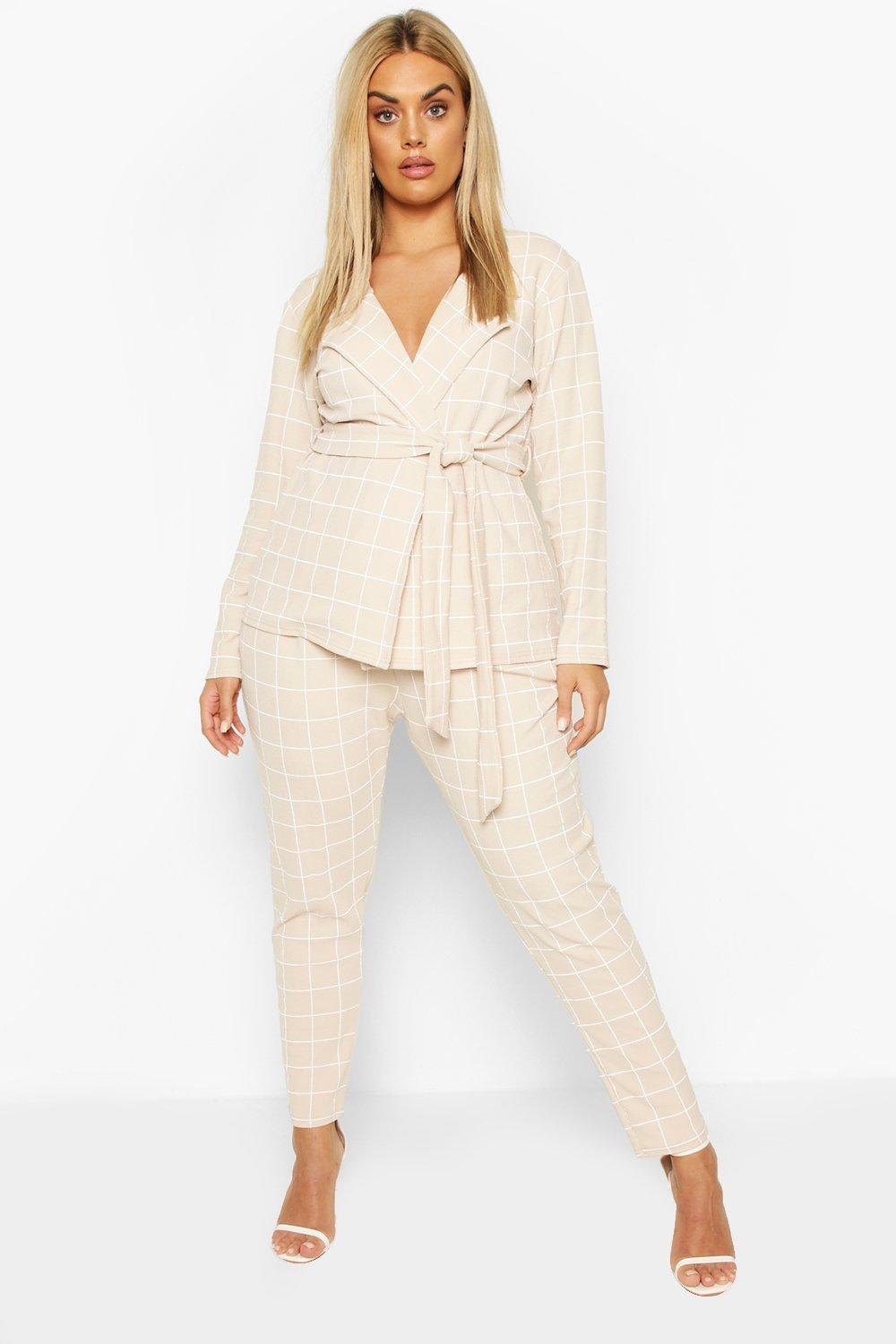 boohoo plus co ord