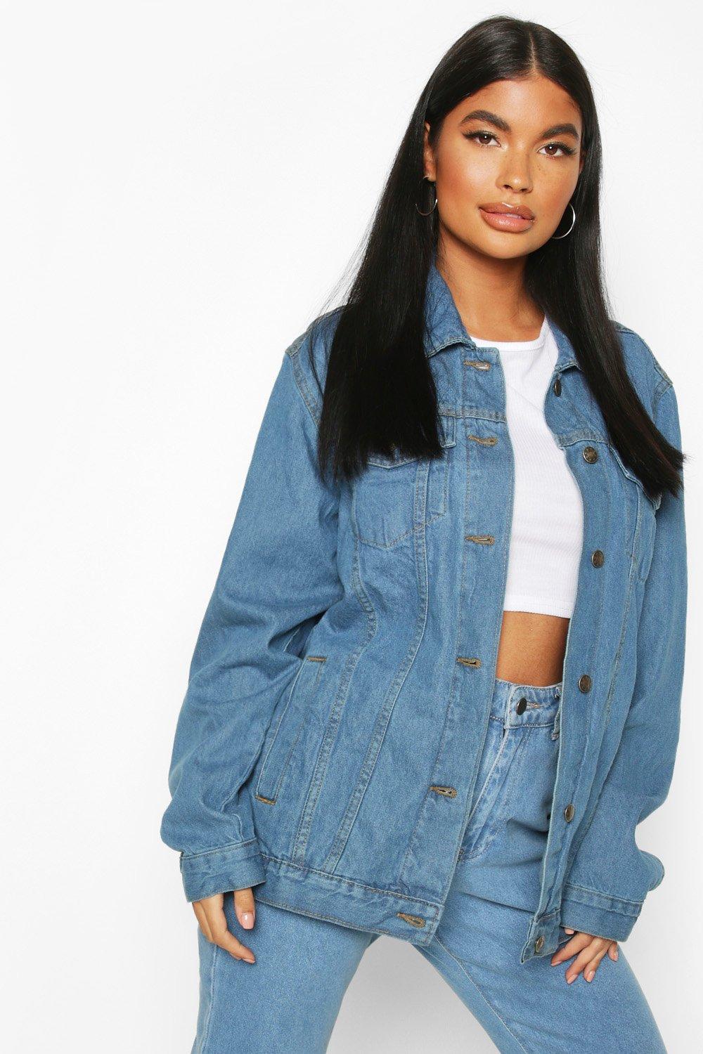 boohoo petite denim jacket