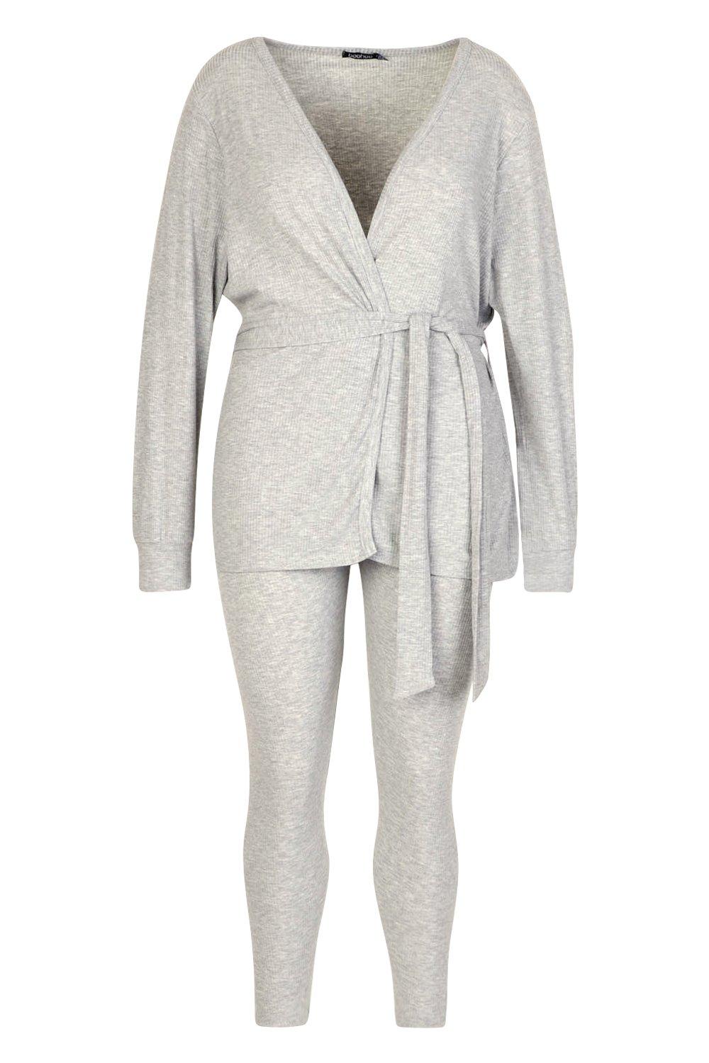 long cardigan loungewear set