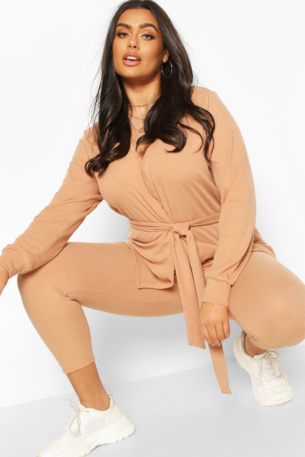 Boohoo plus online loungewear