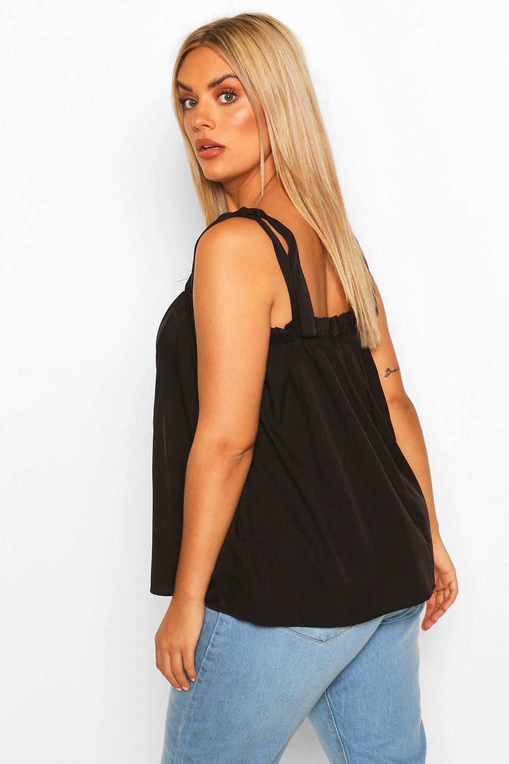 Tie discount shoulder cami