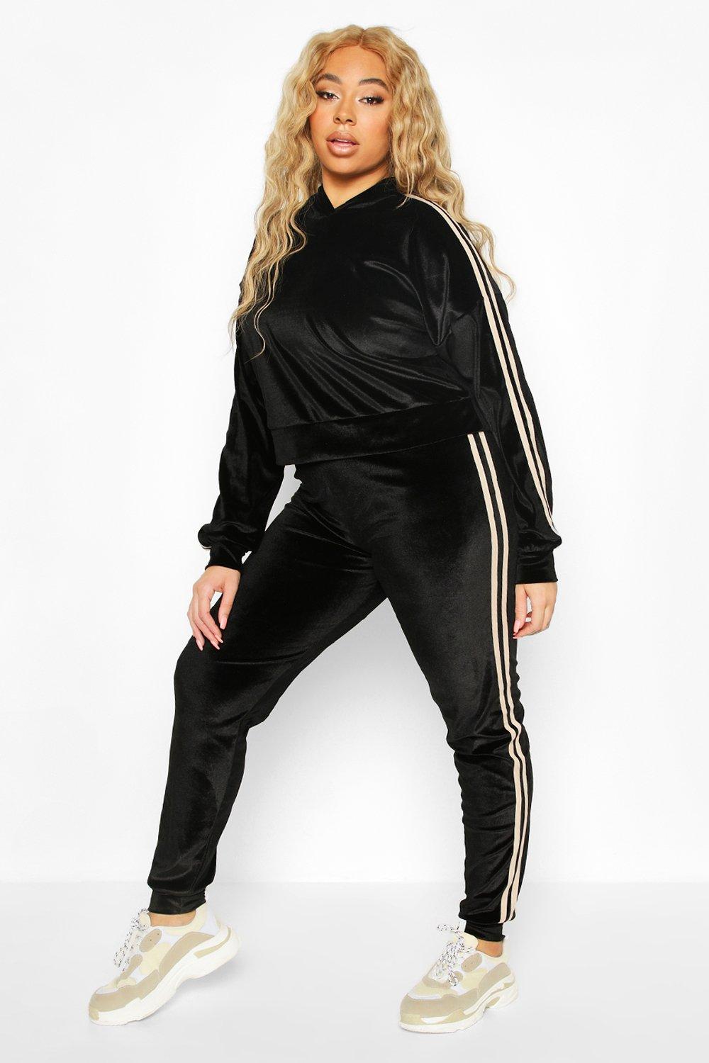 boohoo plus tracksuits