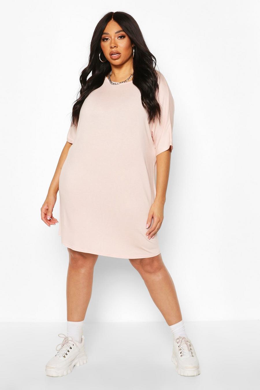 Blush Plus Oversized T-Shirt Dress image number 1