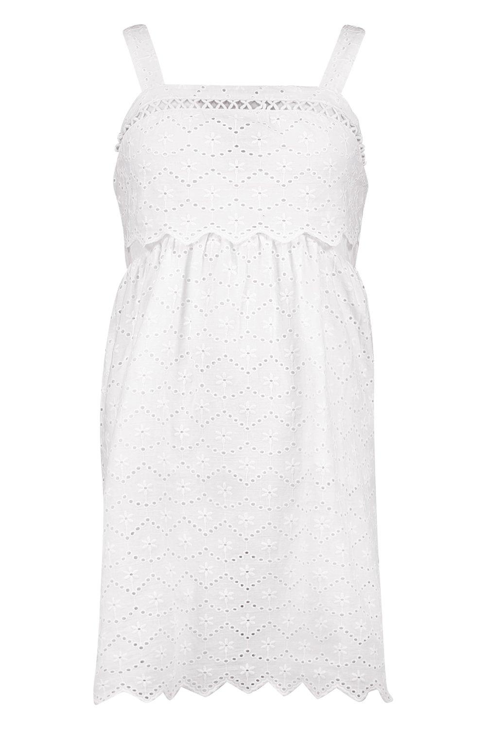 broderie sun dress