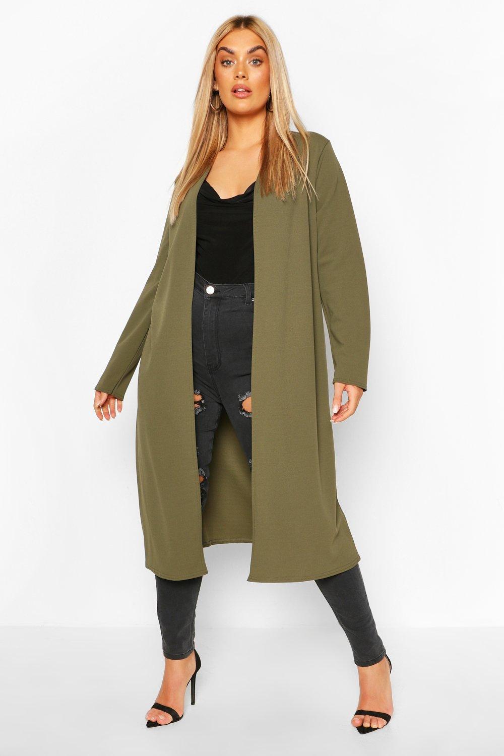 boohoo duster coat