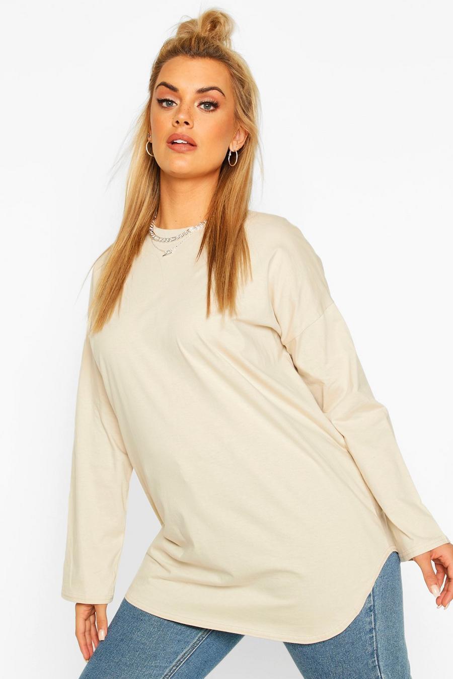 Grande taille - T-shirt oversize en coton, Roche image number 1