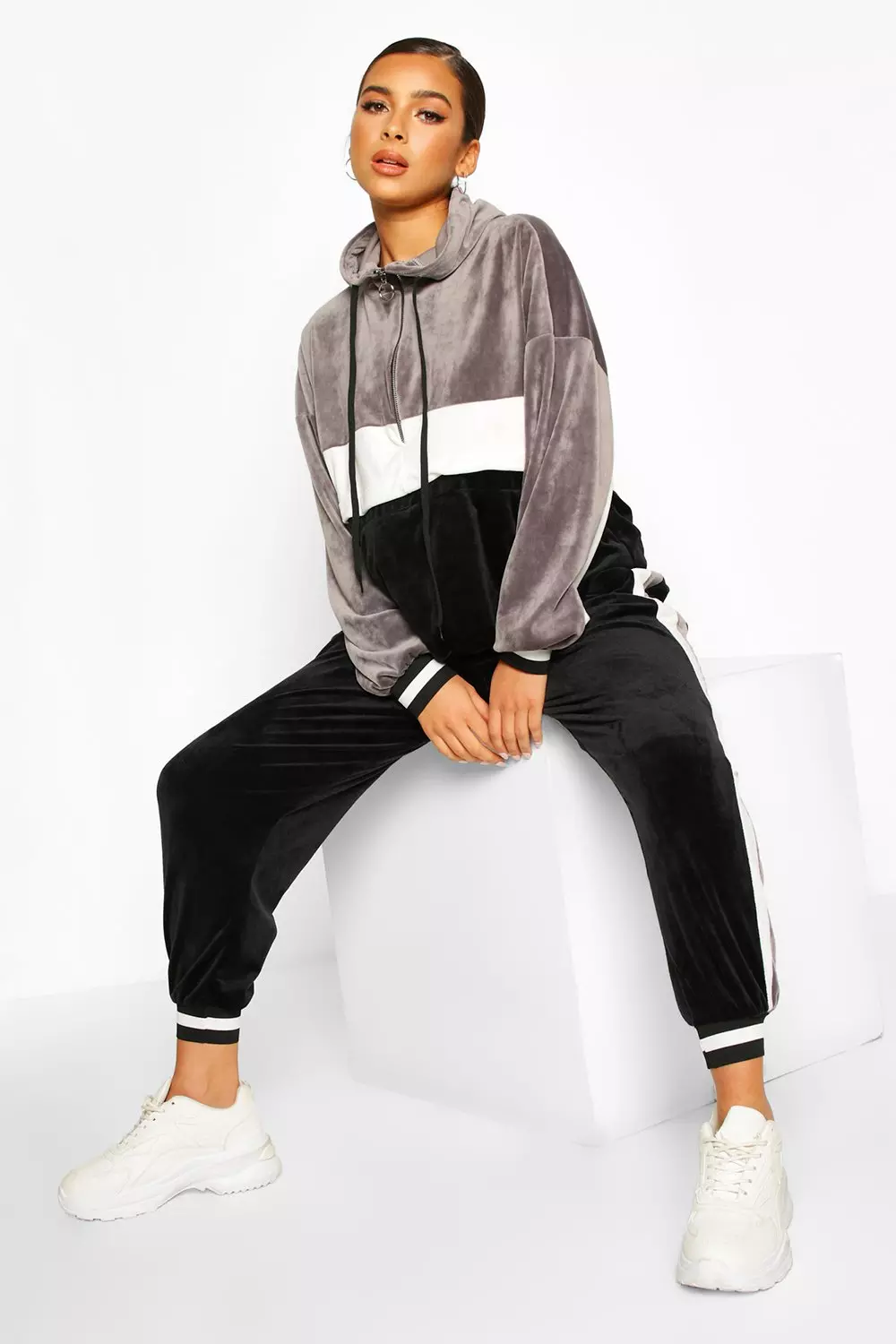 Petite sales velour tracksuits