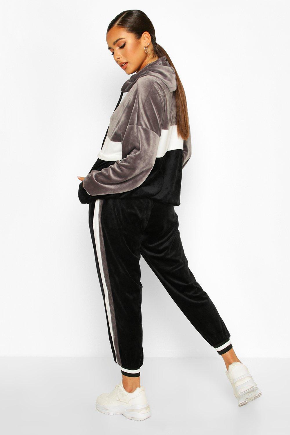 petite grey tracksuit