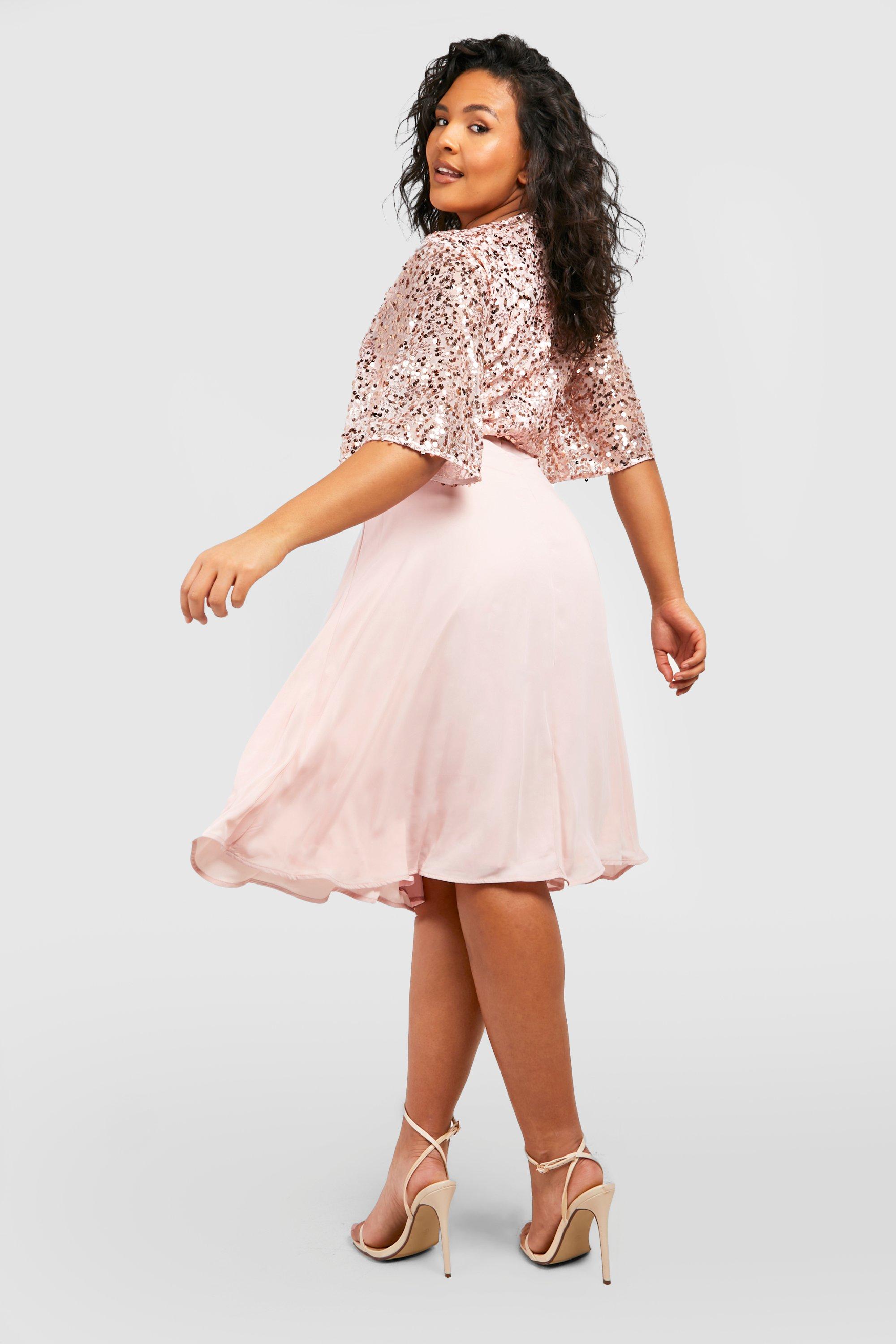 Midi sequin shop dress uk