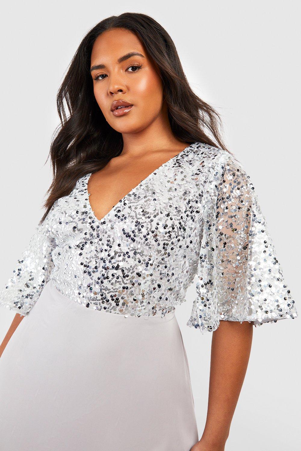 Boohoo sequin clearance