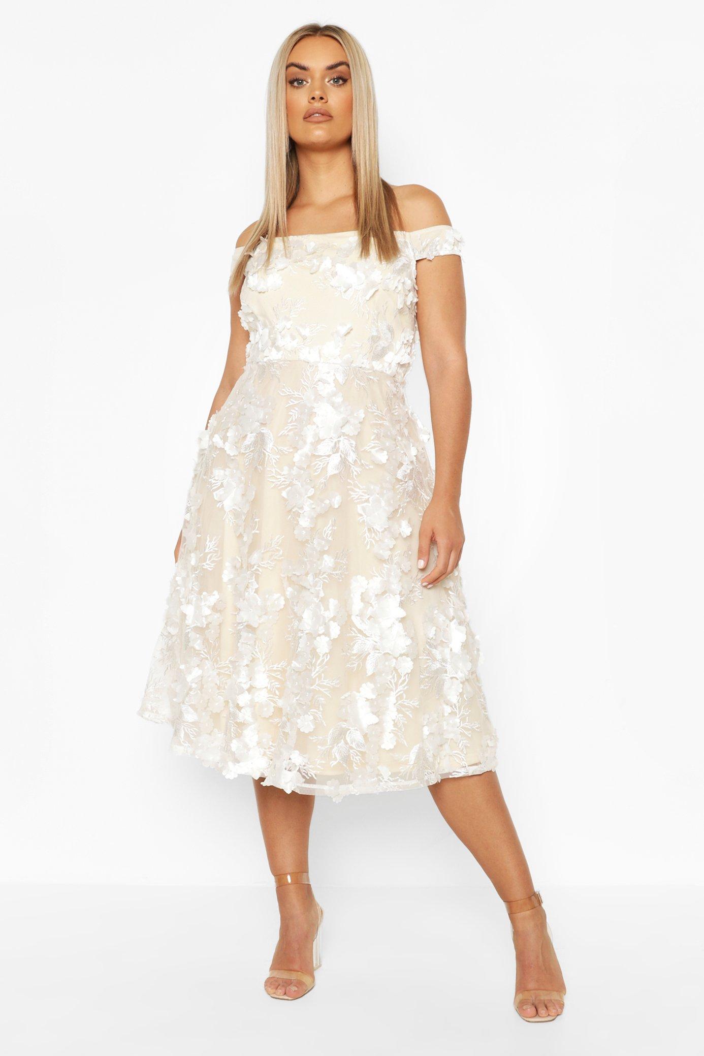 boohoo a line dresses
