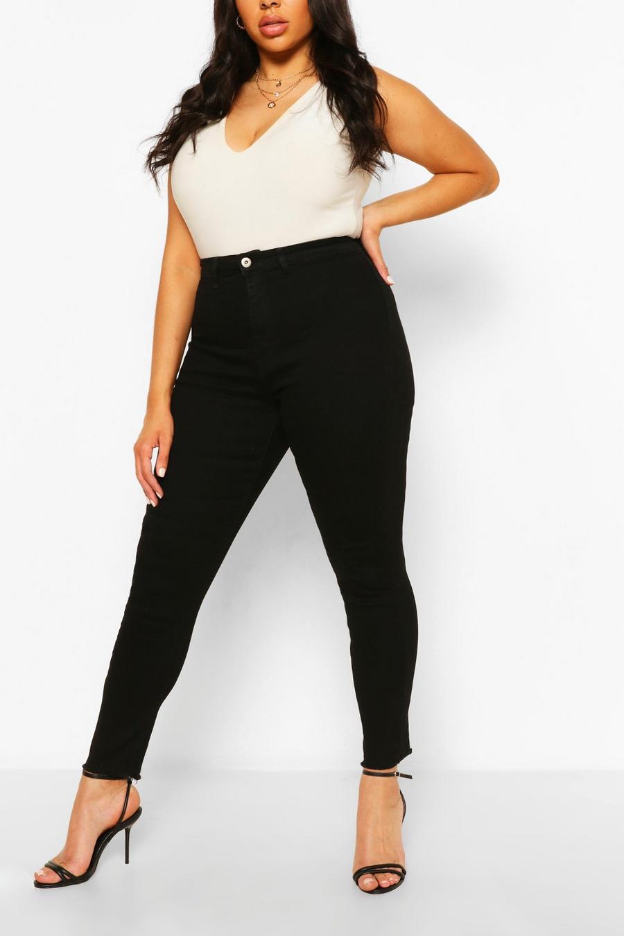 Plus Power Stretch High Rise Disco Jegging image number 1