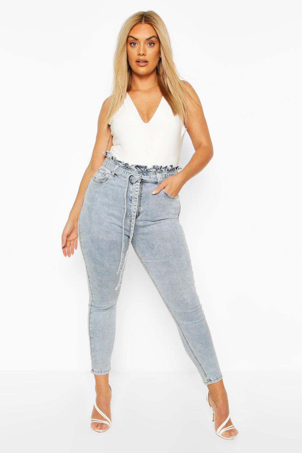 mom jeans paper bag