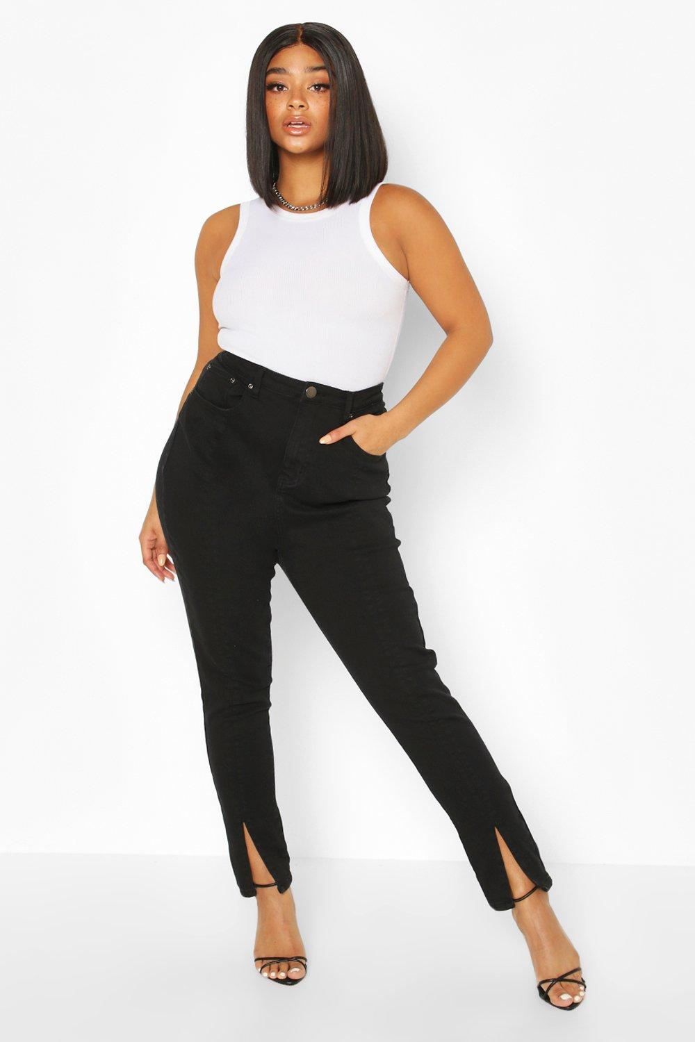 boohoo black jeans