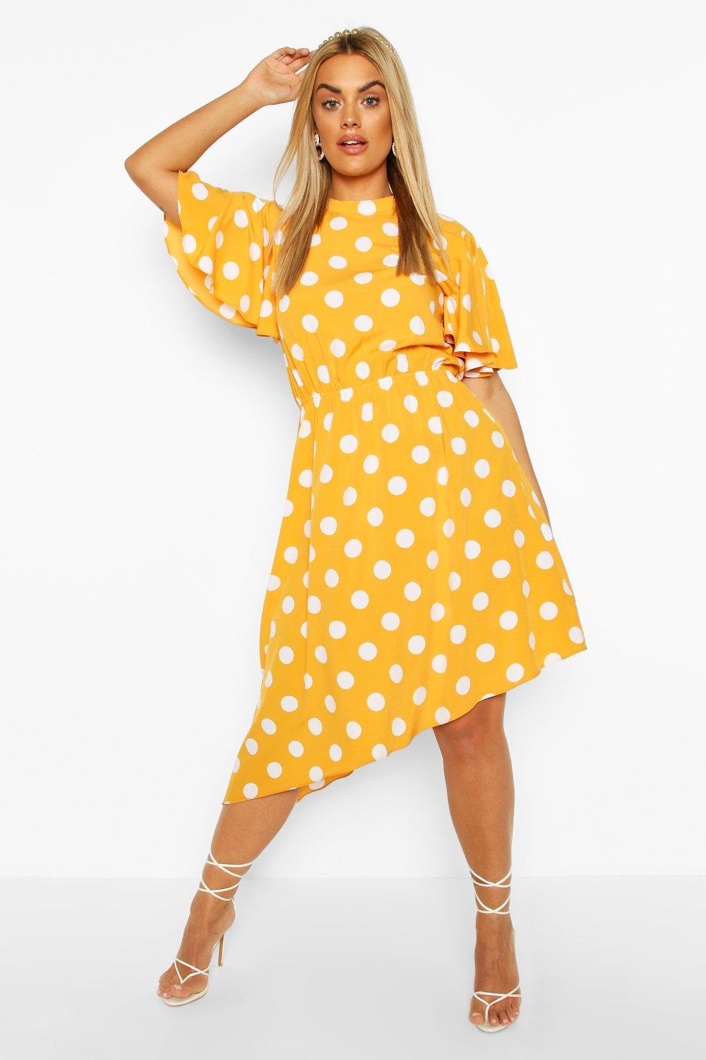 Boohoo spot dress best sale