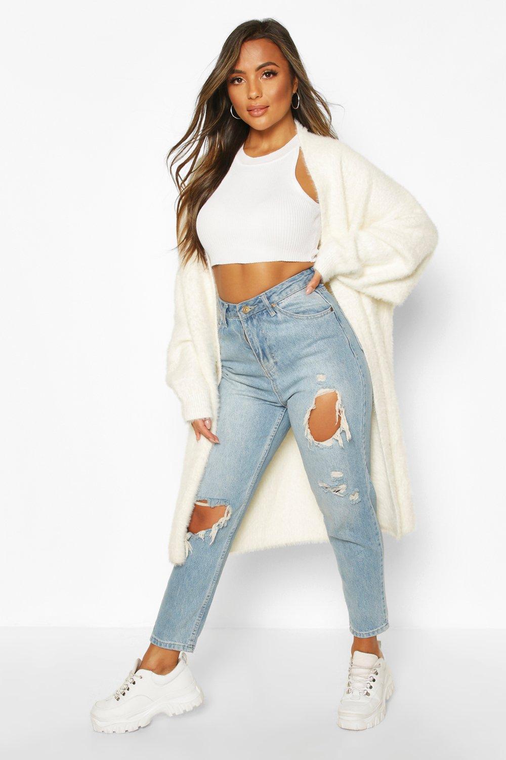 petite maxi cardigan