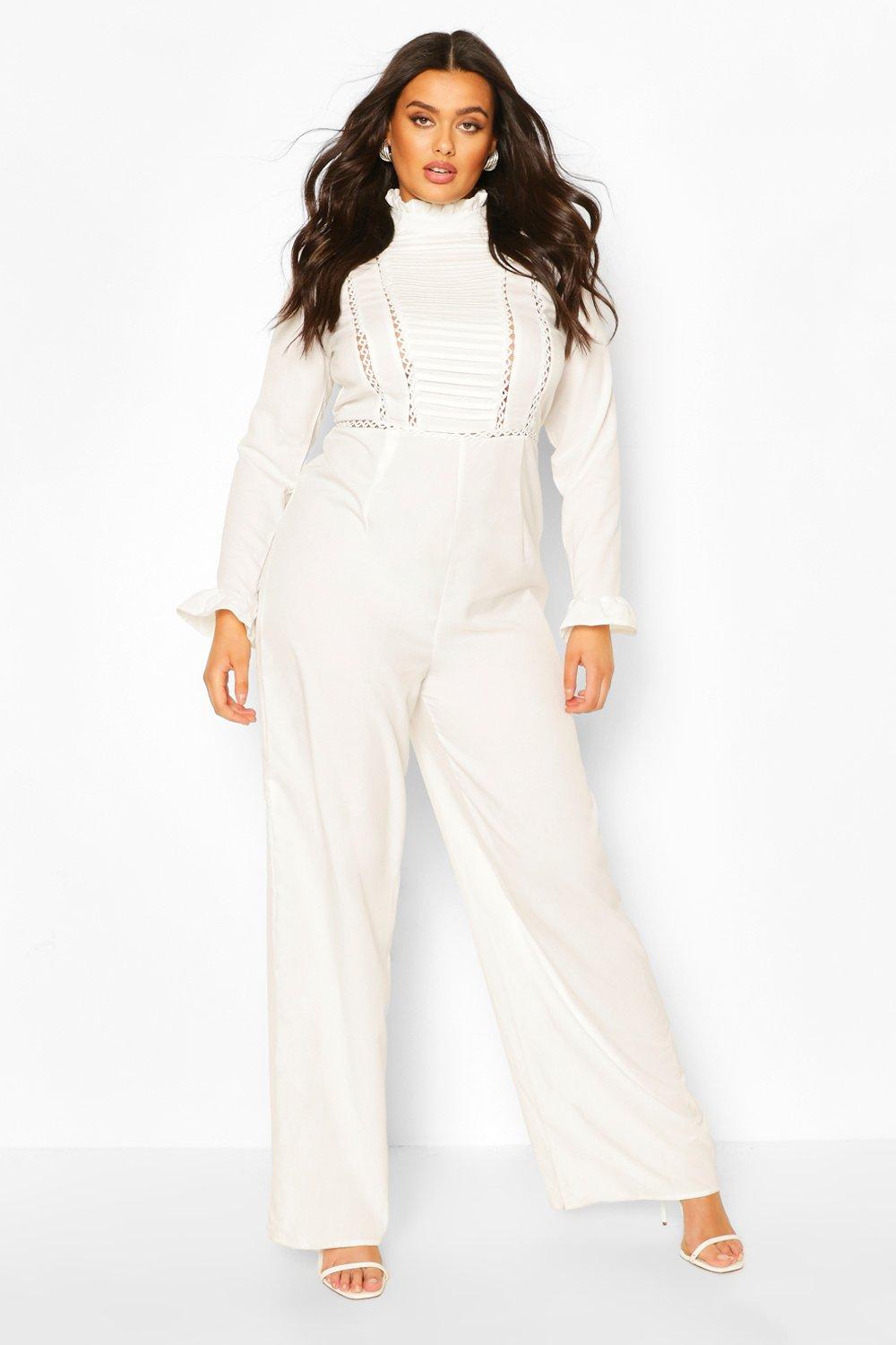 boohoo curve jumpsuit