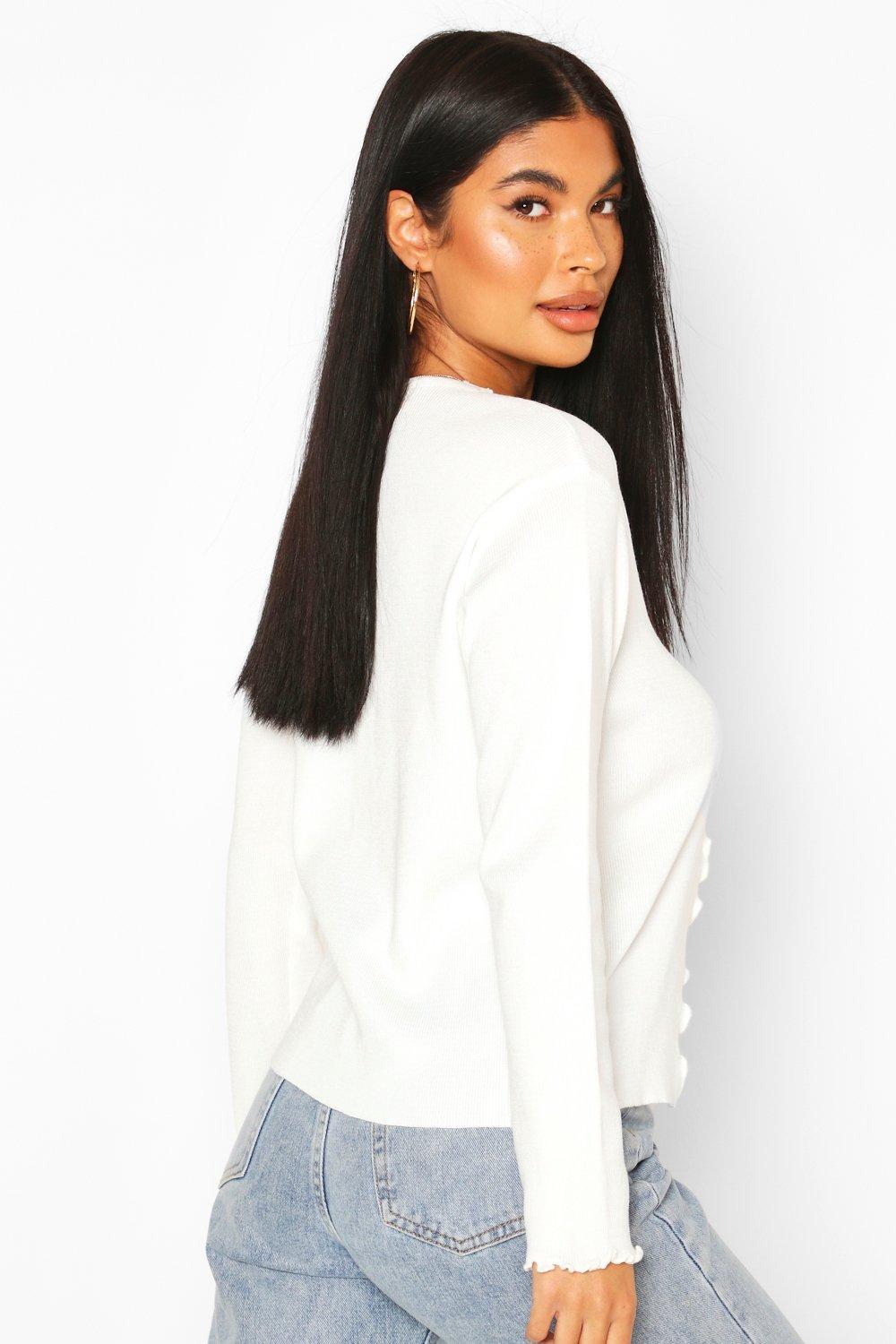 lettuce edge cardigan