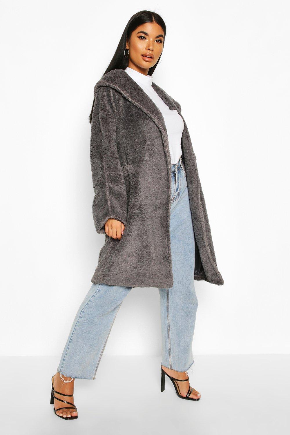 boohoo teddy coat