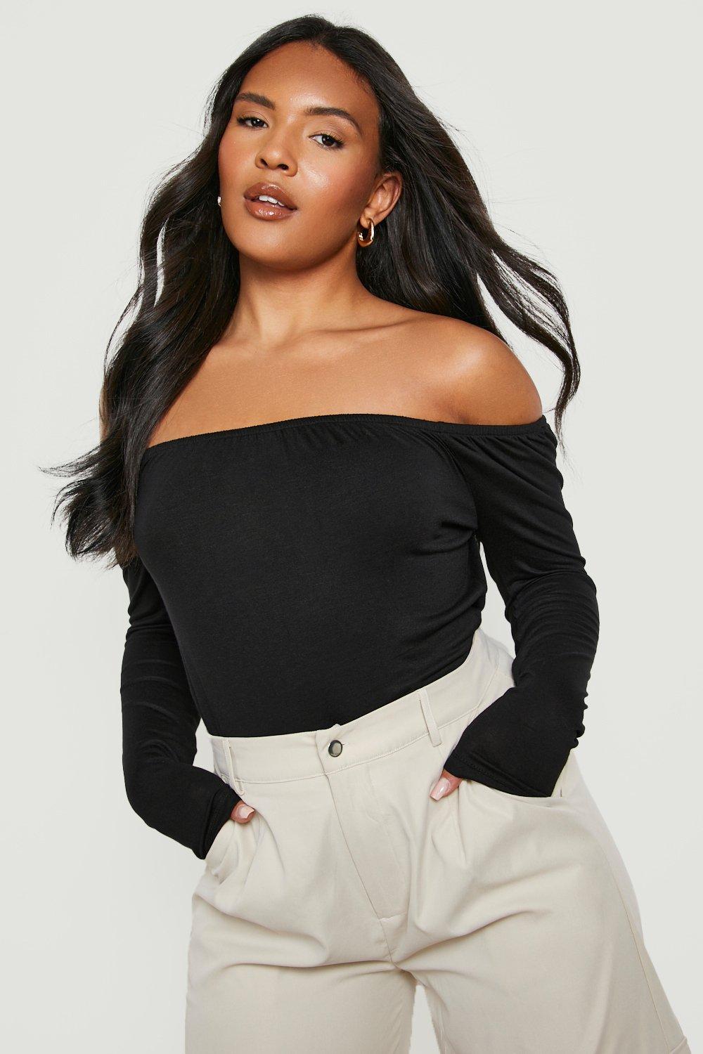 boohoo plus bodysuit