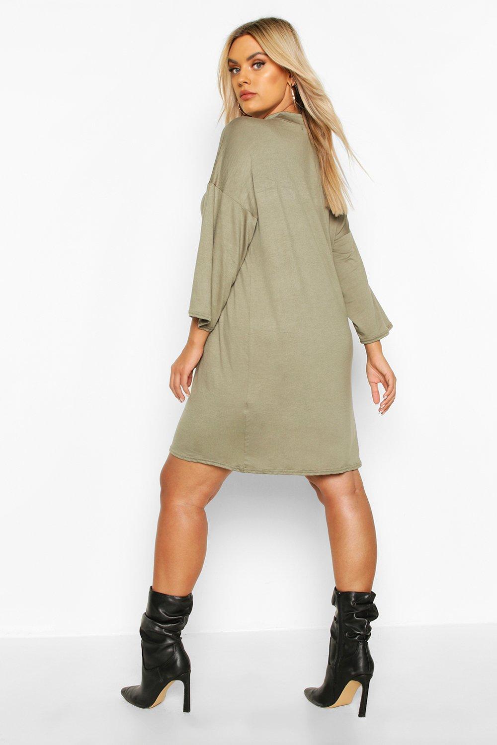 T shirt dress with on sale kimono