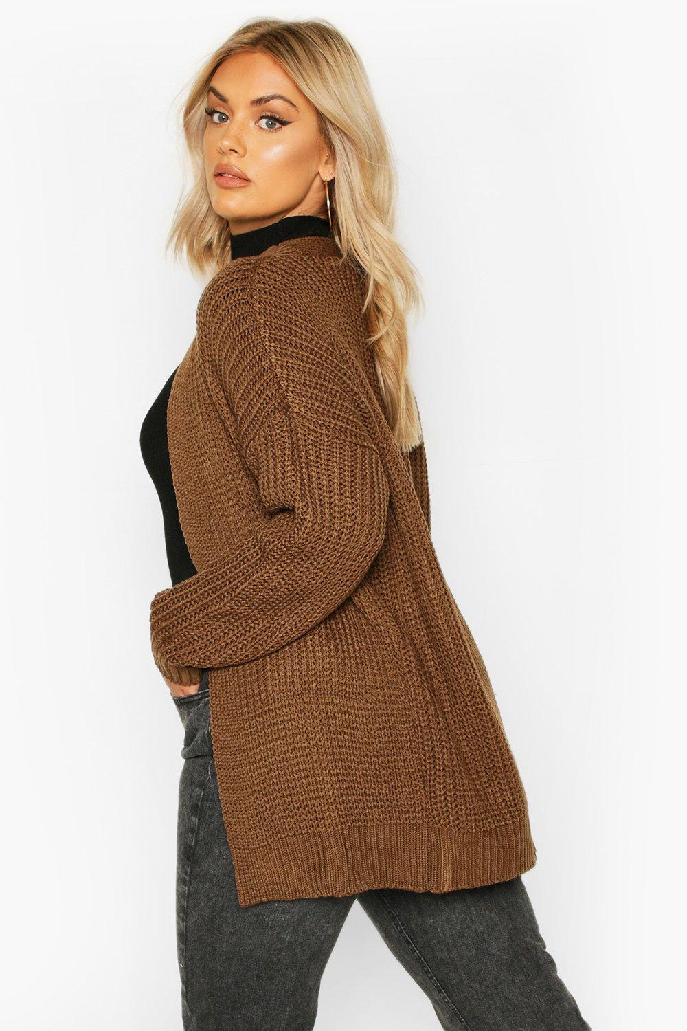 boohoo oversized boyfriend cardigan