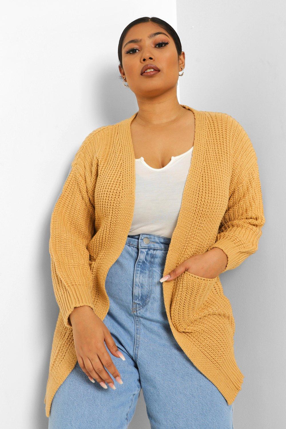 boohoo oversized boyfriend cardigan