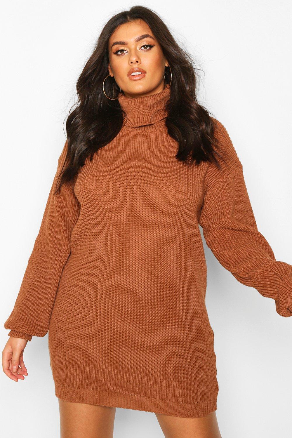 Cardigan Sweaters for Women, Boo Crew Turtleneck Sweater Dress