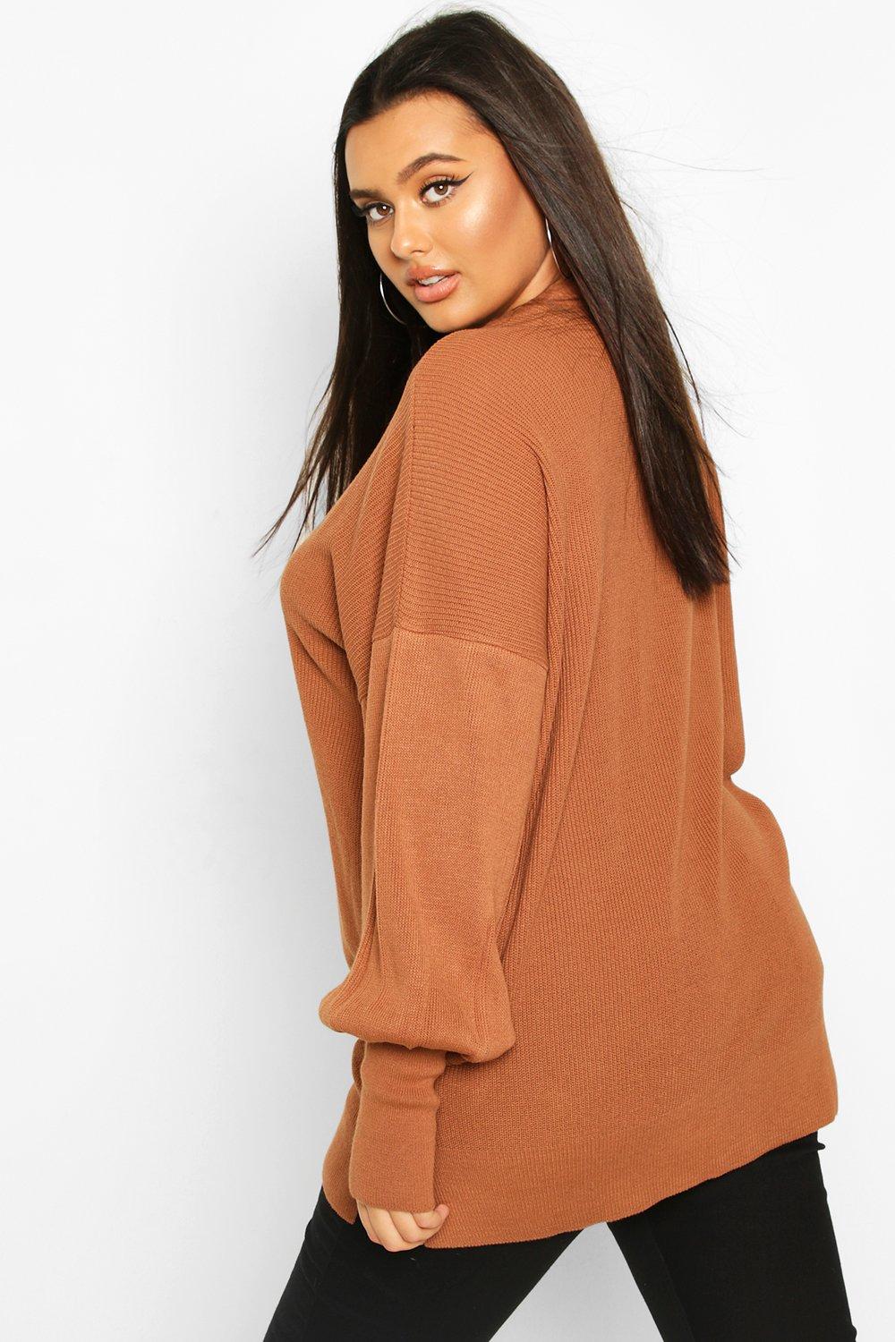 Oversized balloon hot sale sleeve jumper