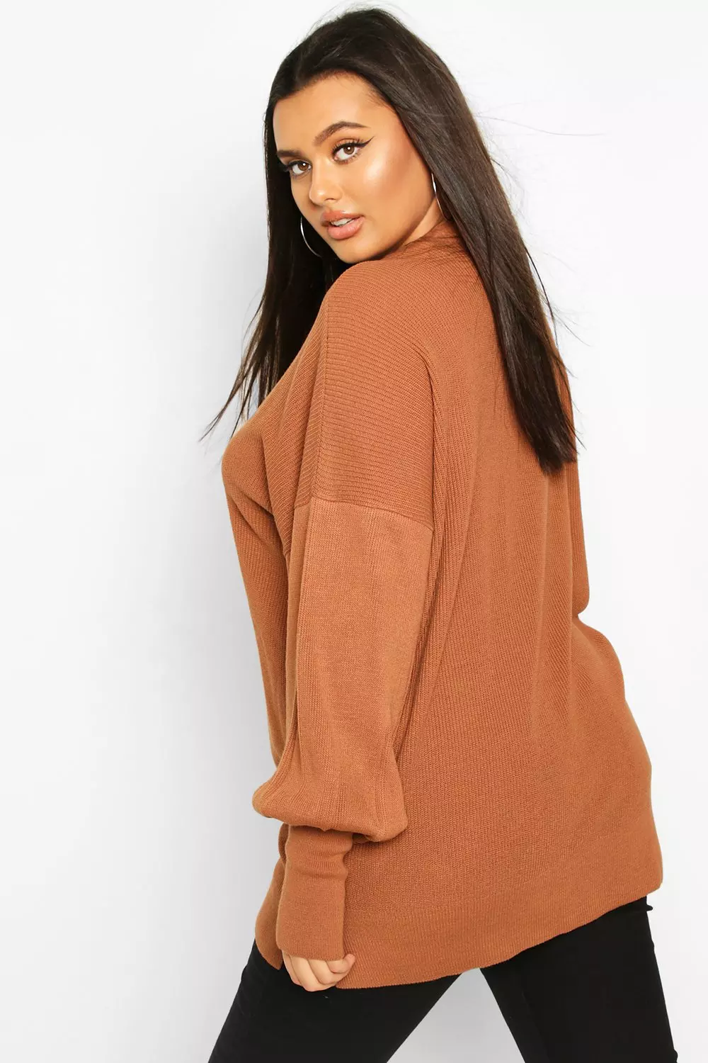 Oversized balloon shop sleeve jumper