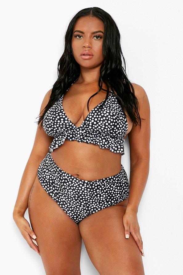 Boohoo plus discount size bikini