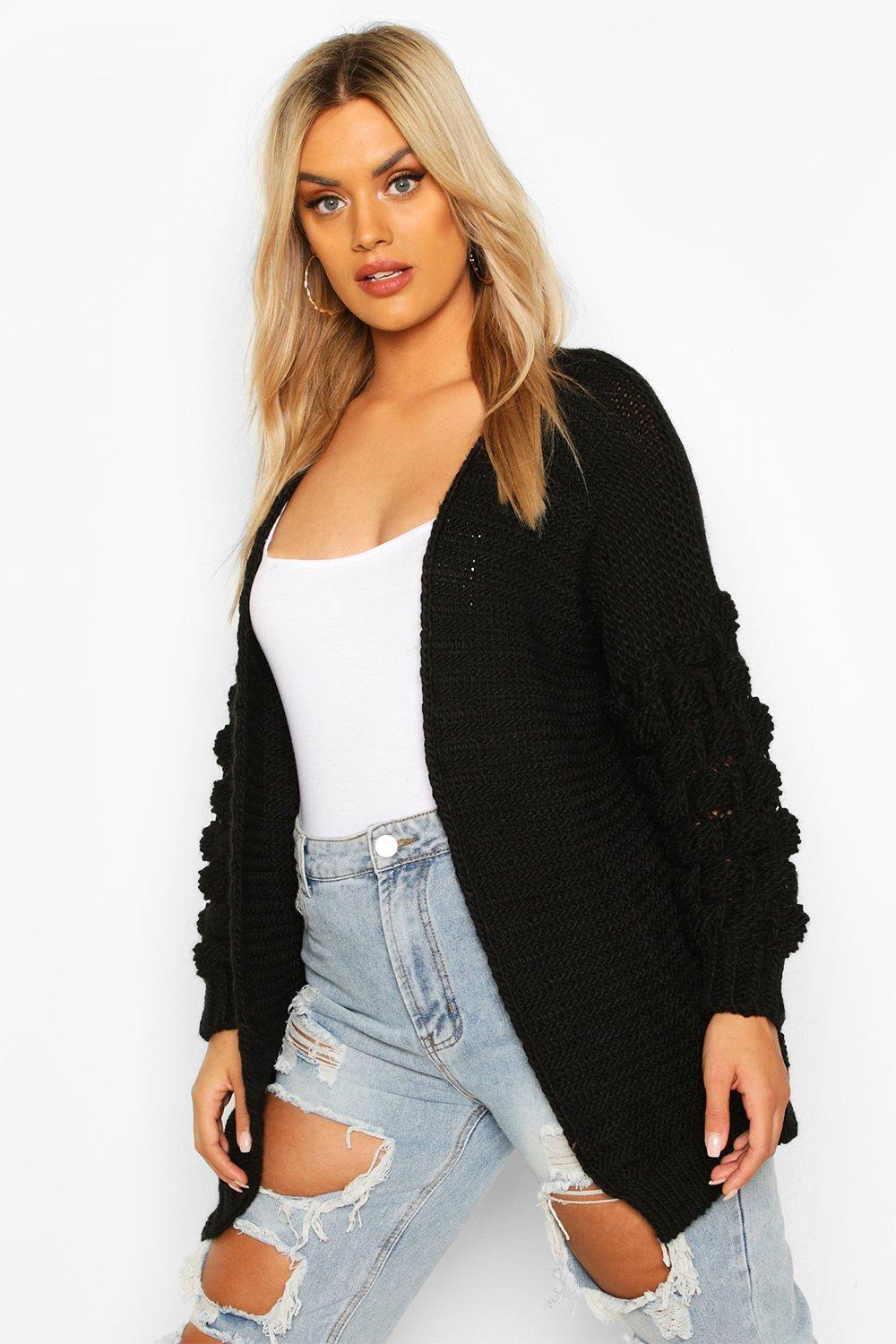 boohoo plus jumpers