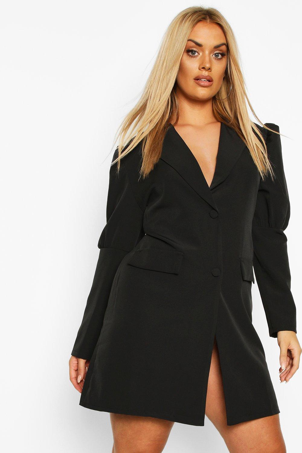 blazer dress plus