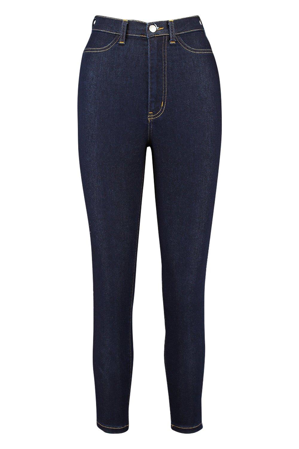 petite dark wash skinny jeans