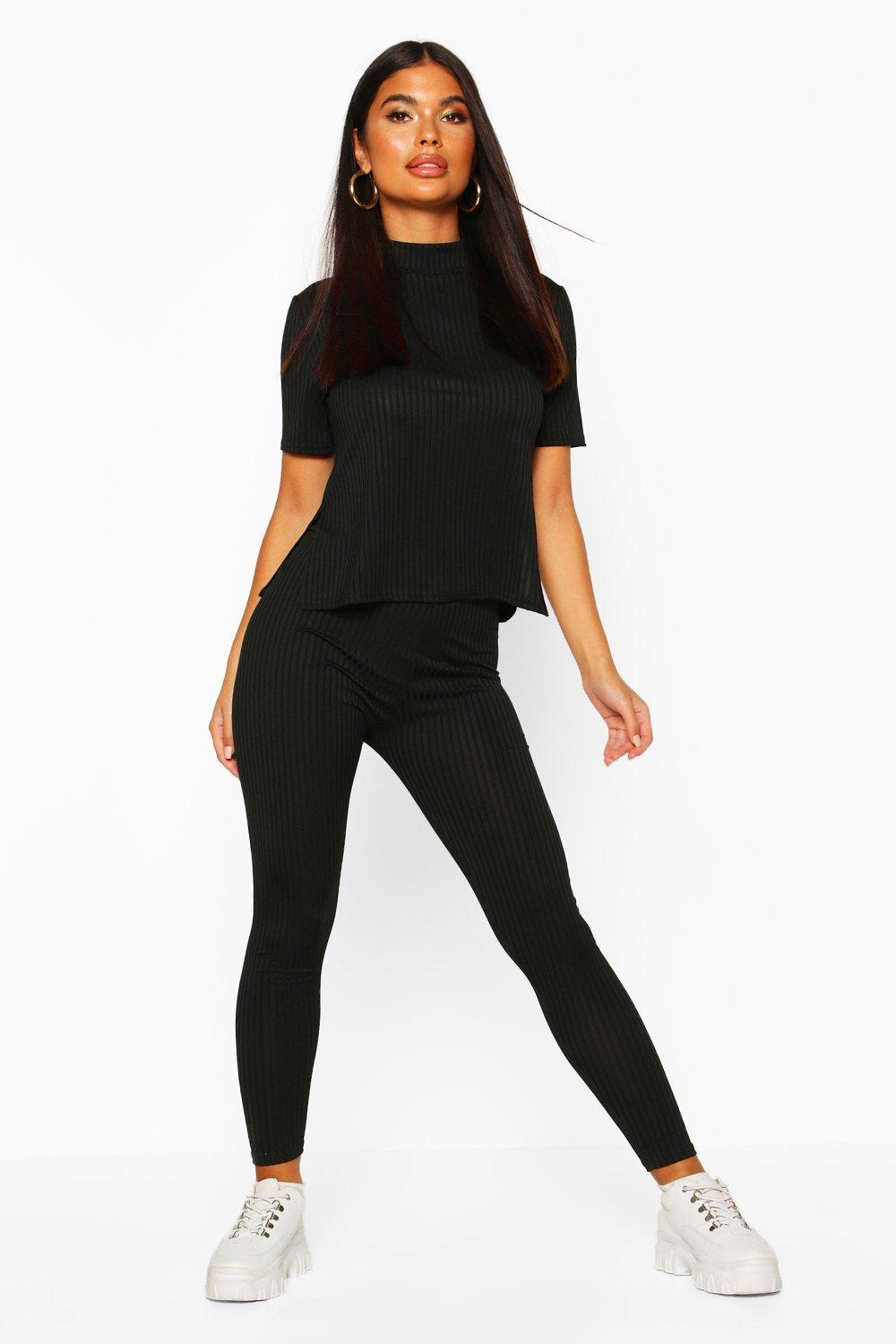 boohoo petite leggings