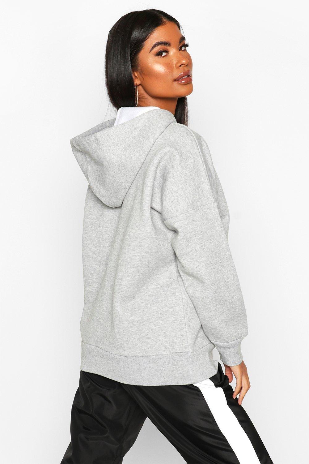 petite fleece hoodie