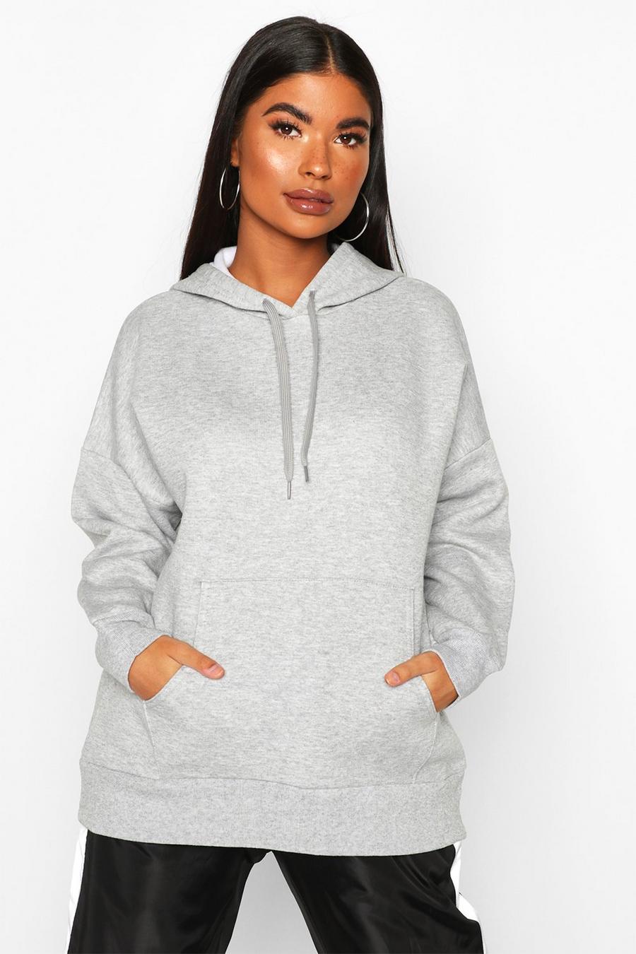 Petite - Basic hoodie i fleece image number 1