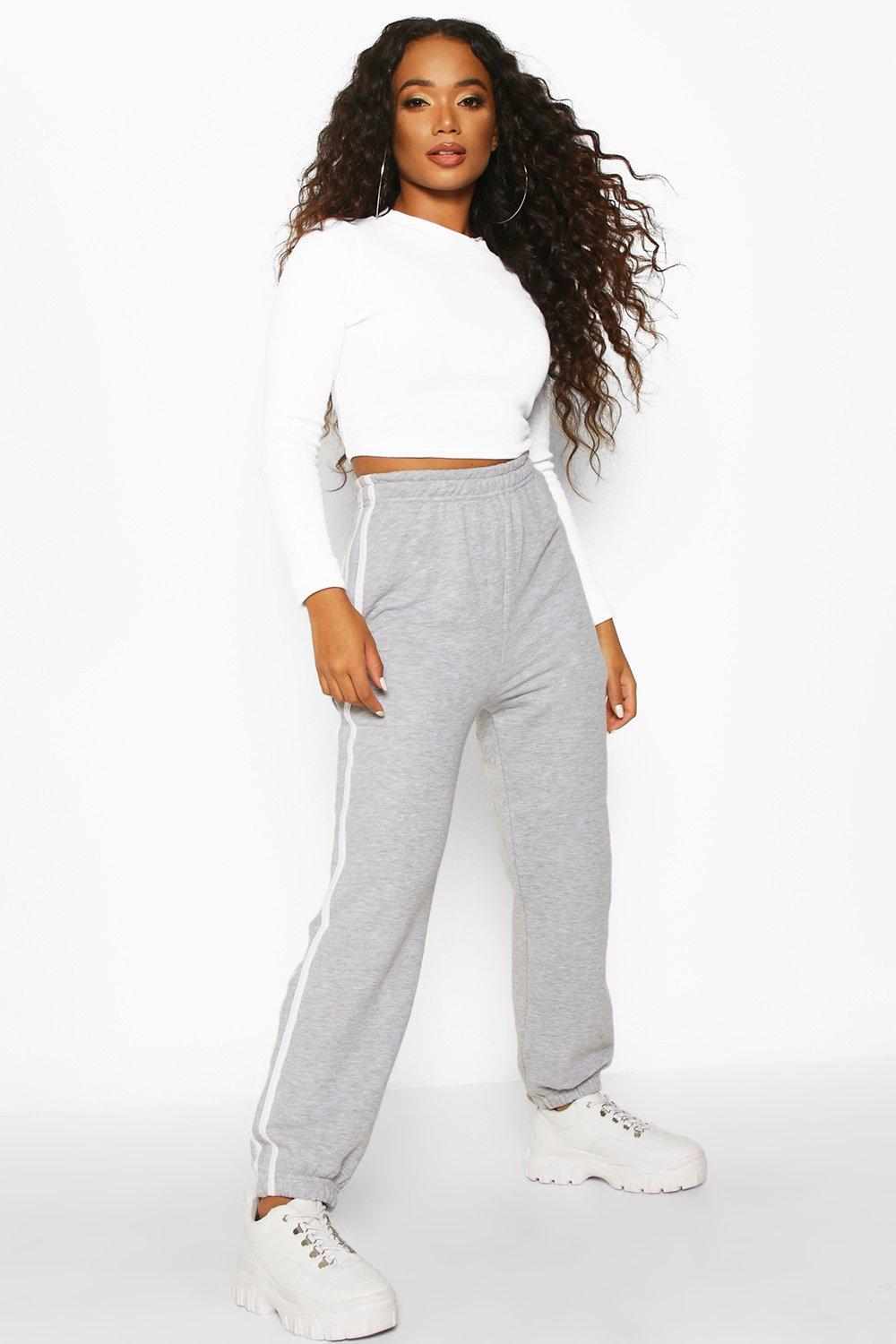 boohoo grey sweatpants