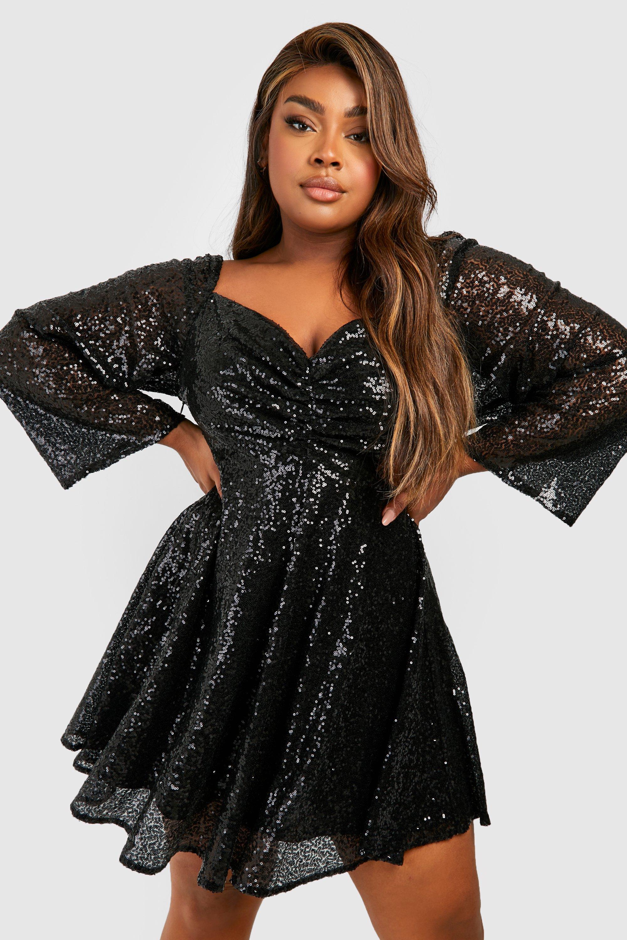 08 sequin outlet dress