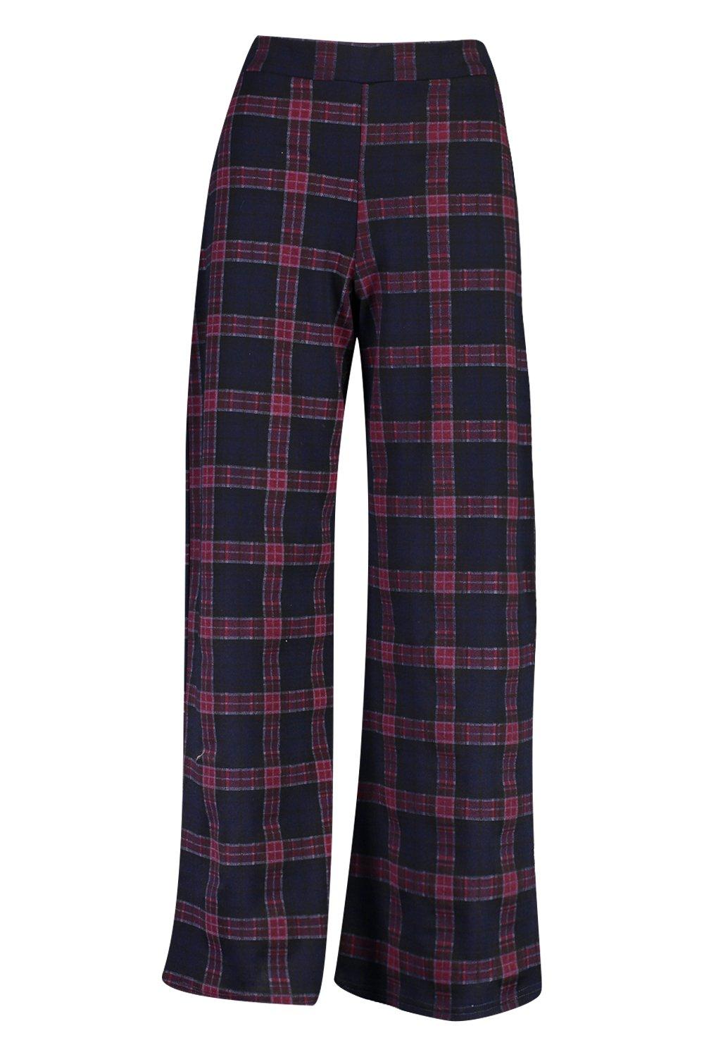 Tartan trousers petite store