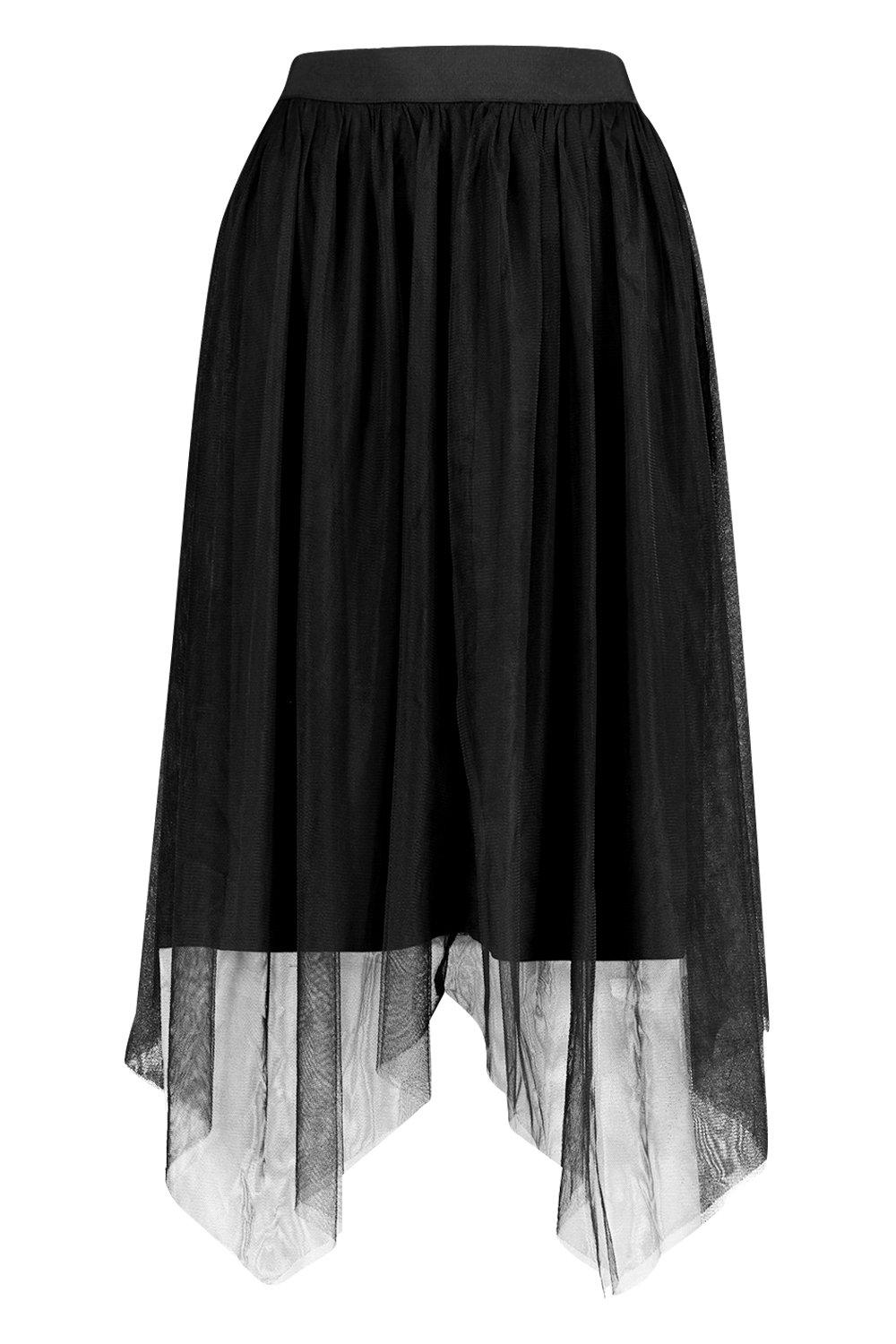 Petite Tulle Midi Skirt boohoo AU