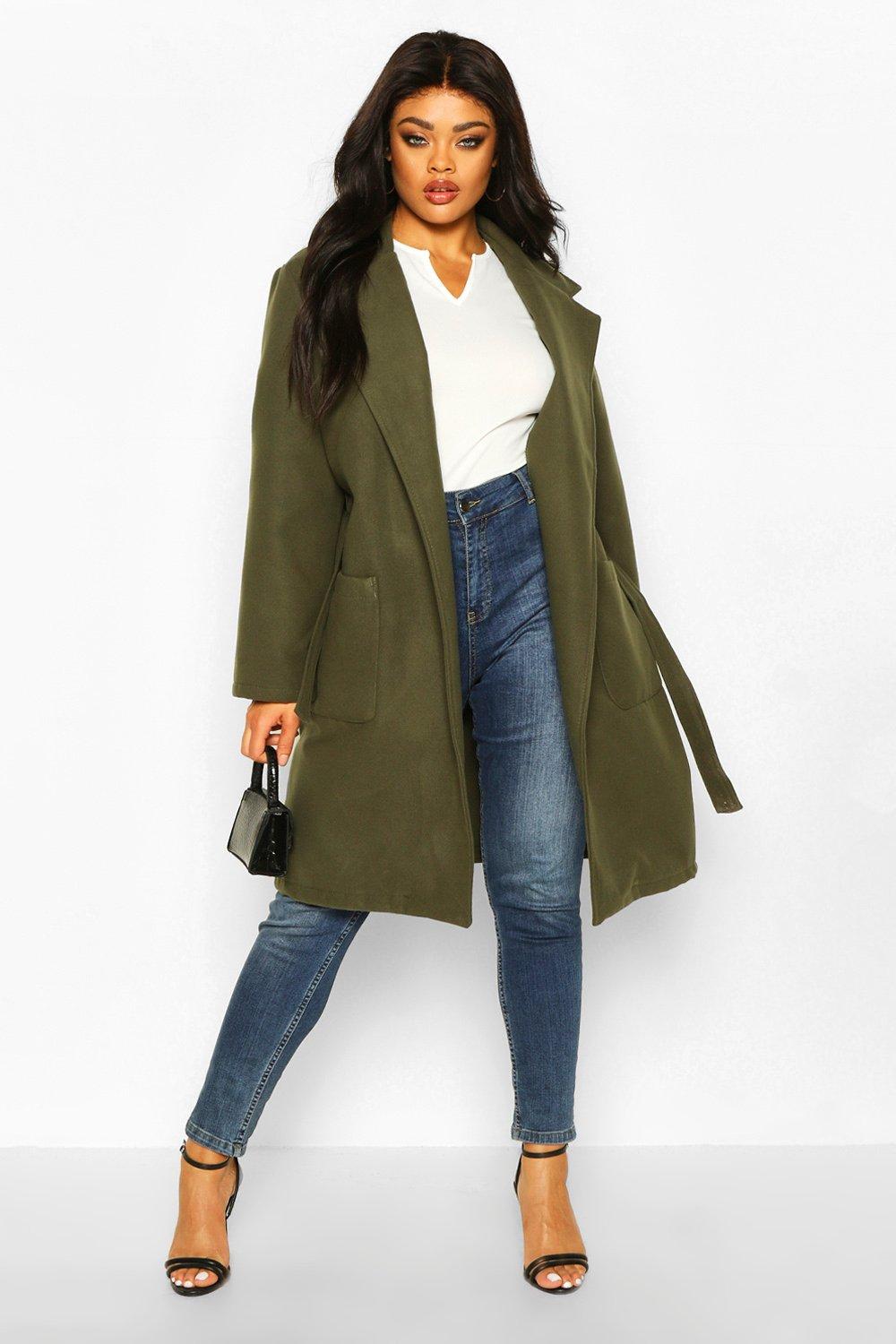 Wrap store duster coat