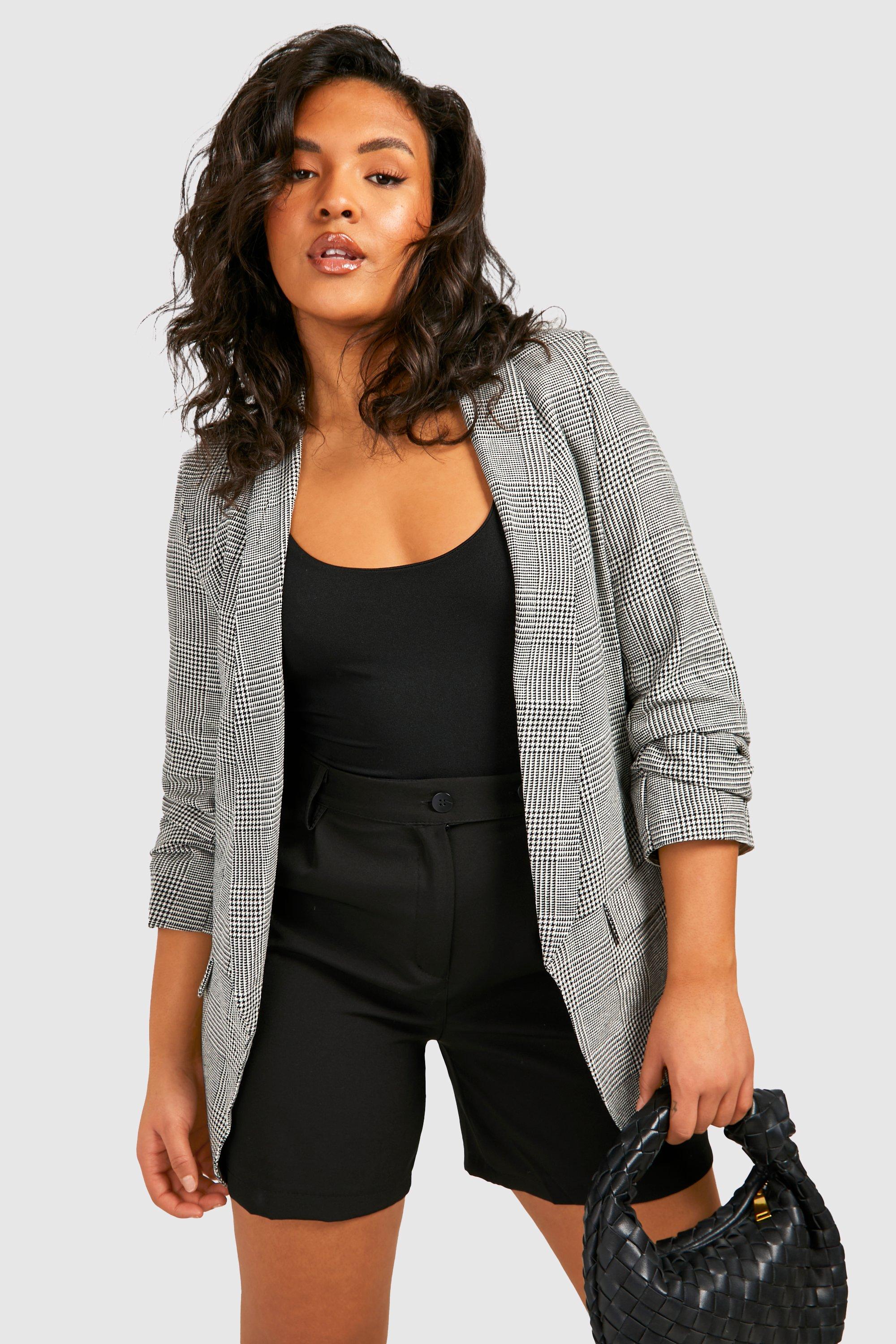 boohoo plus size jackets