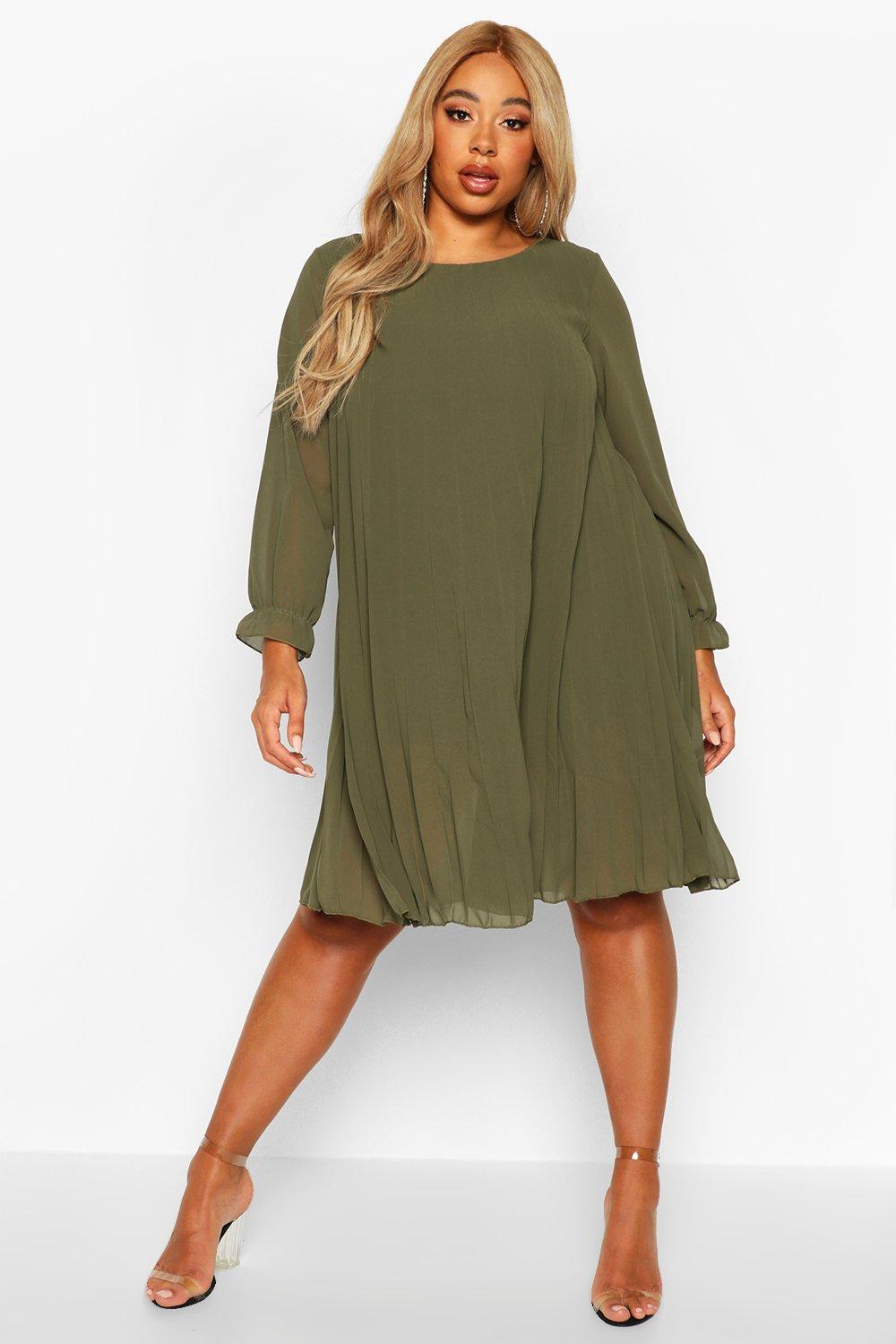 boohoo swing dress