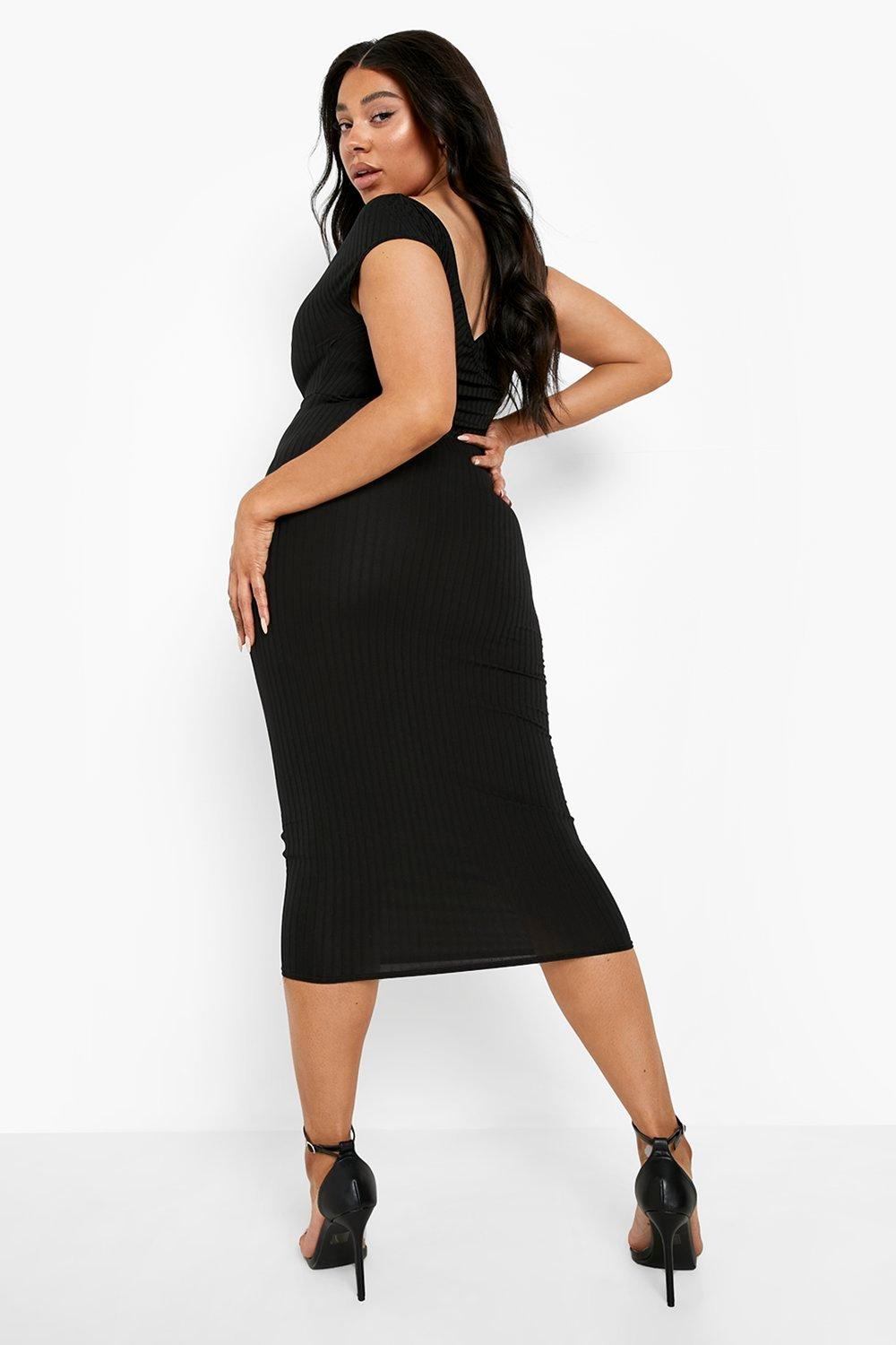 Bardot midi dress sale wedding guest