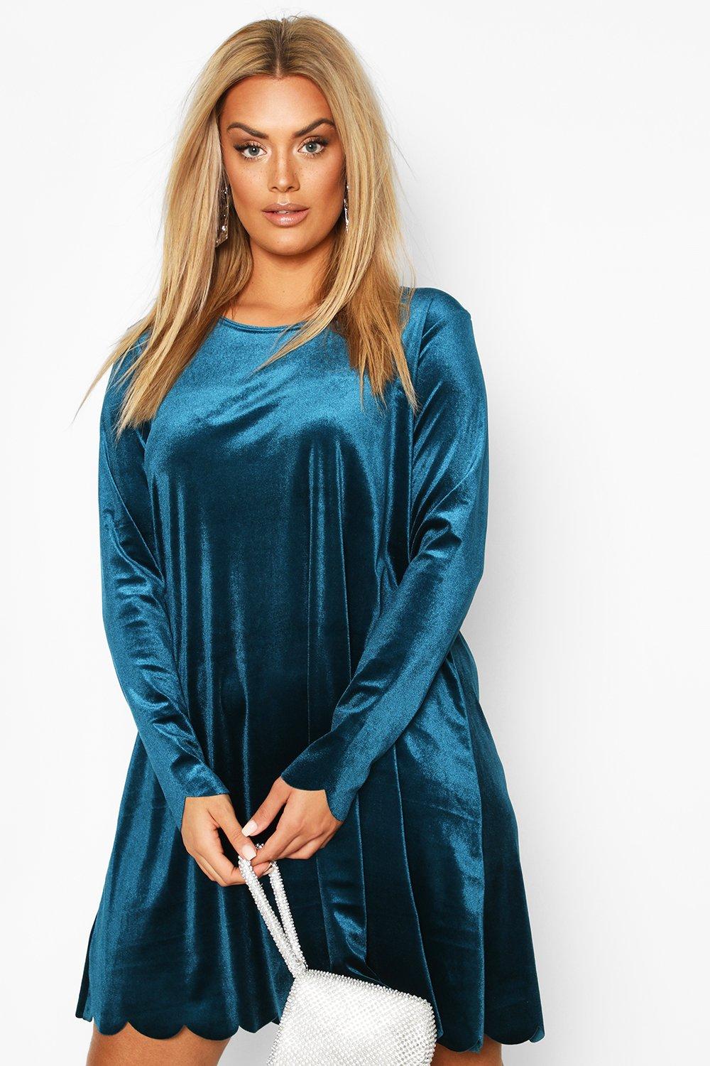 Velvet shift dress store uk