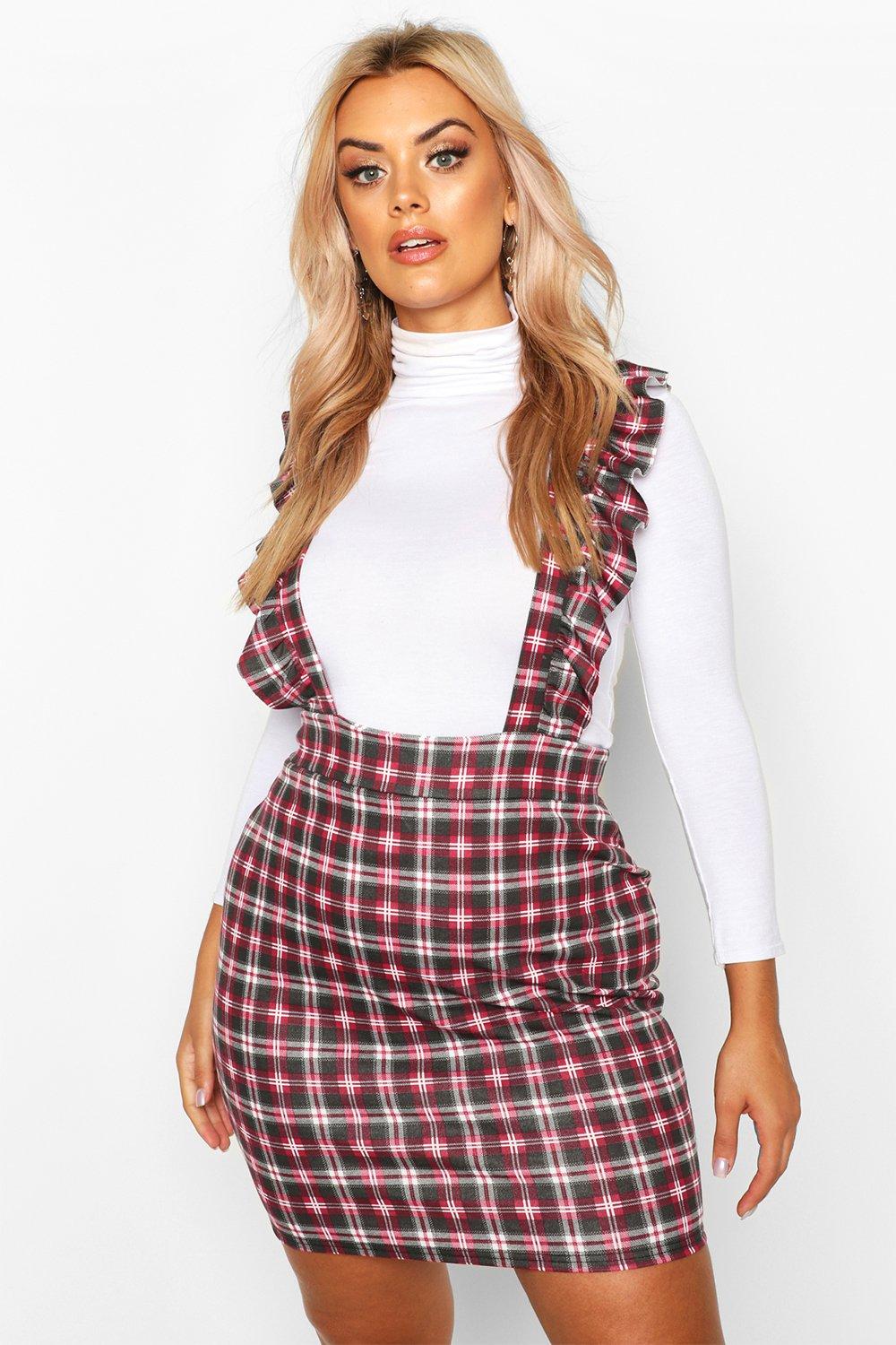 ruffle pinafore