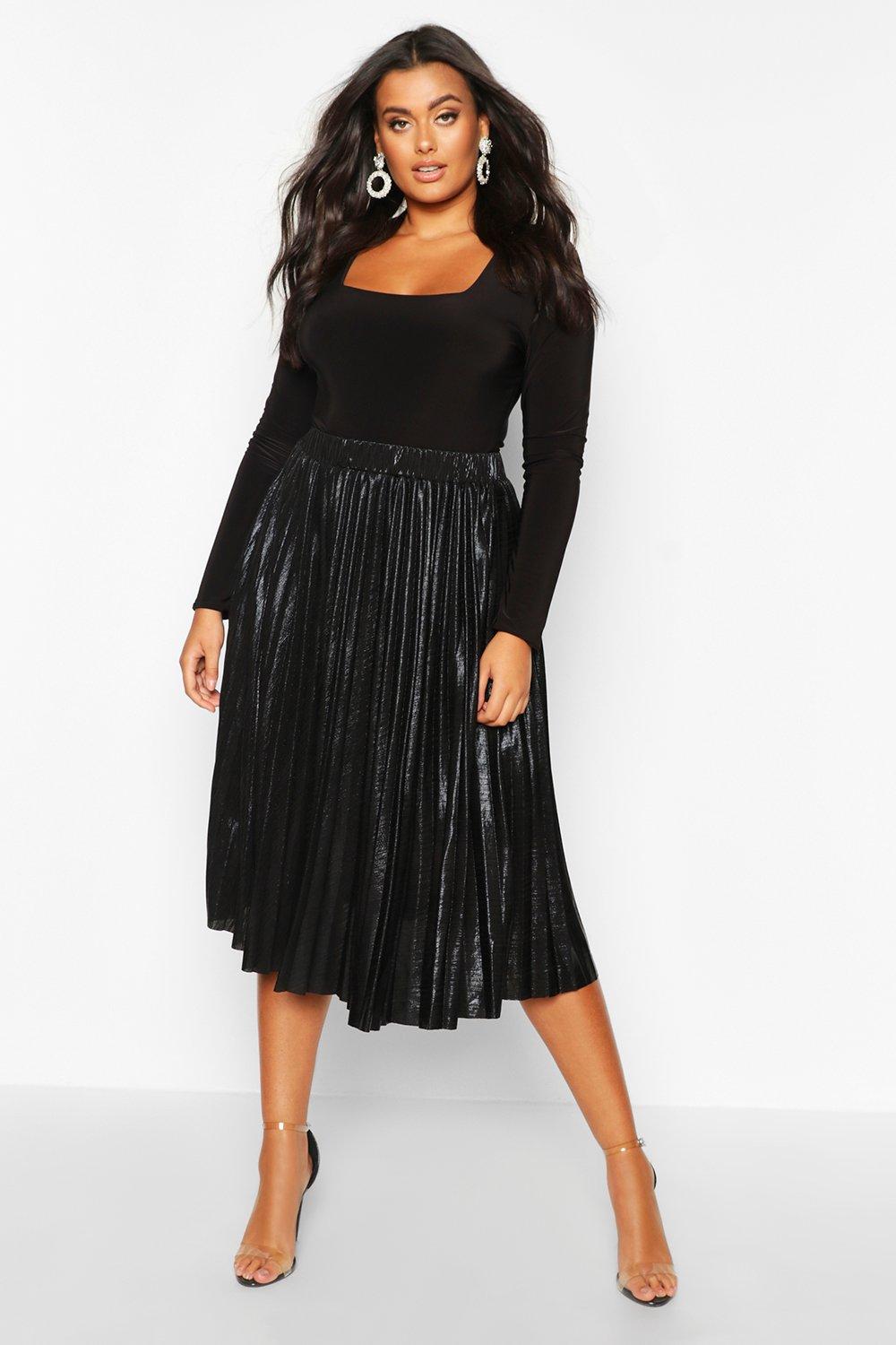 boohoo midi skirts